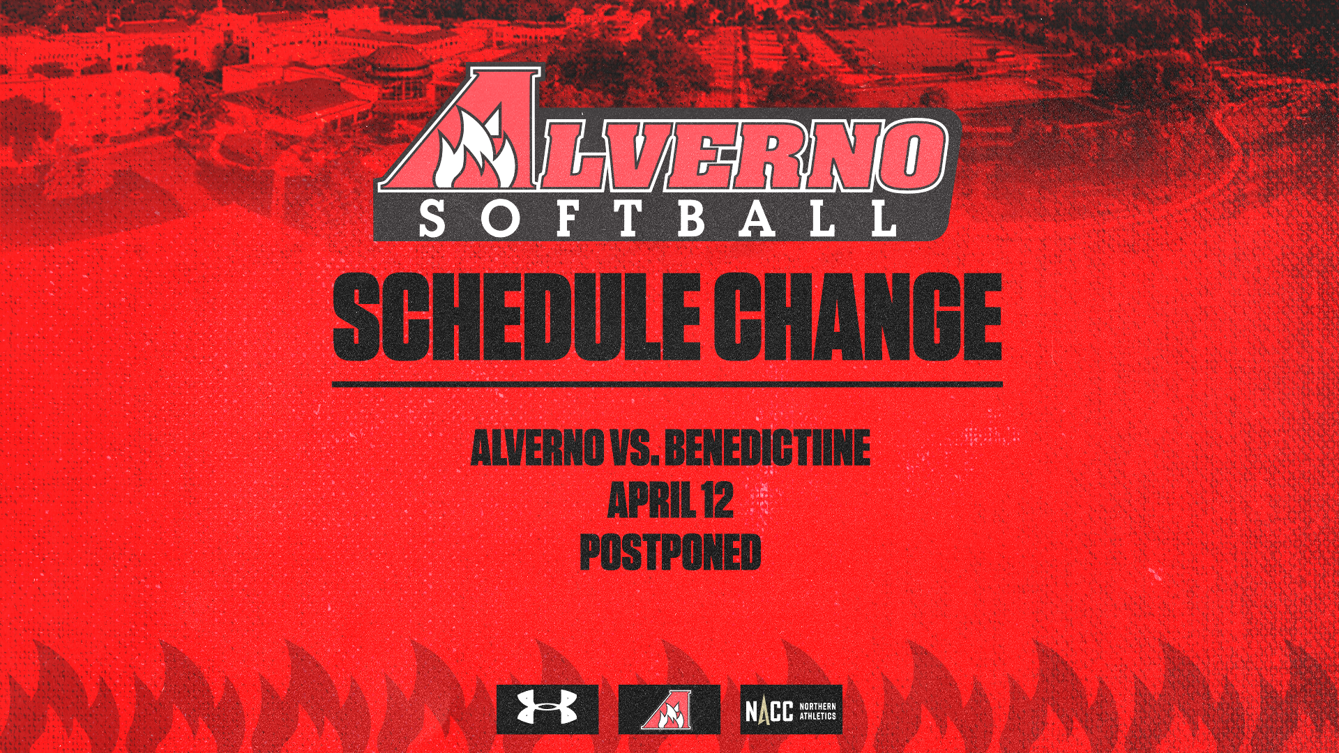 April 12 Postponed vs. BenU
