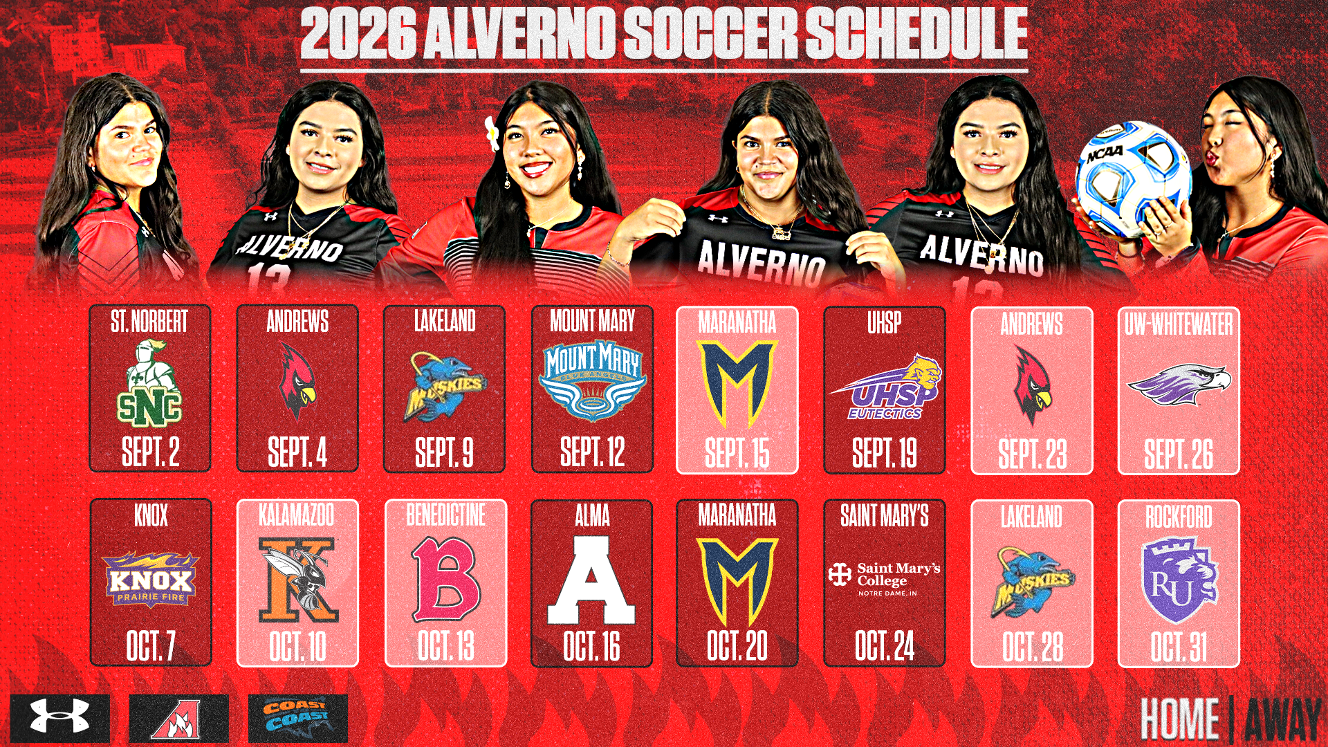 2026 Soccer Schedule