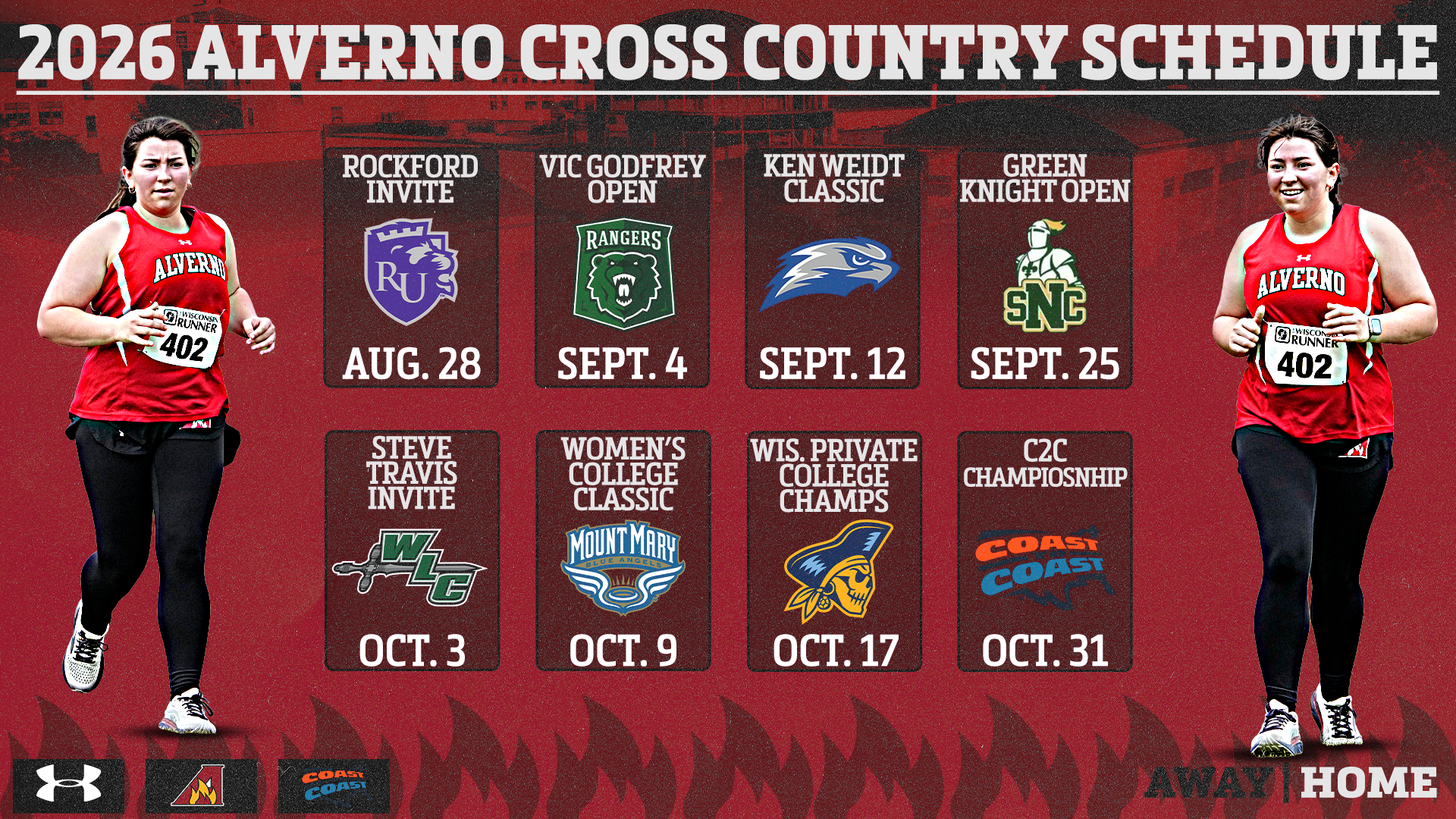 2026 Cross Country Schedule