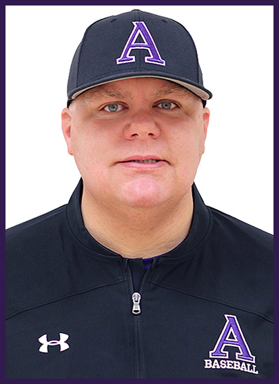 Headshot of Head Baseball Coach J.P. Pyne in 2021