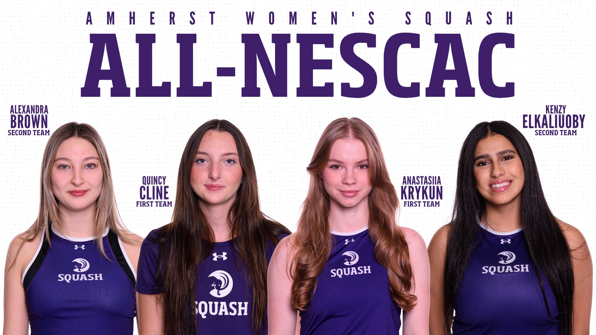 W Squash All-NESCAC 2025-26