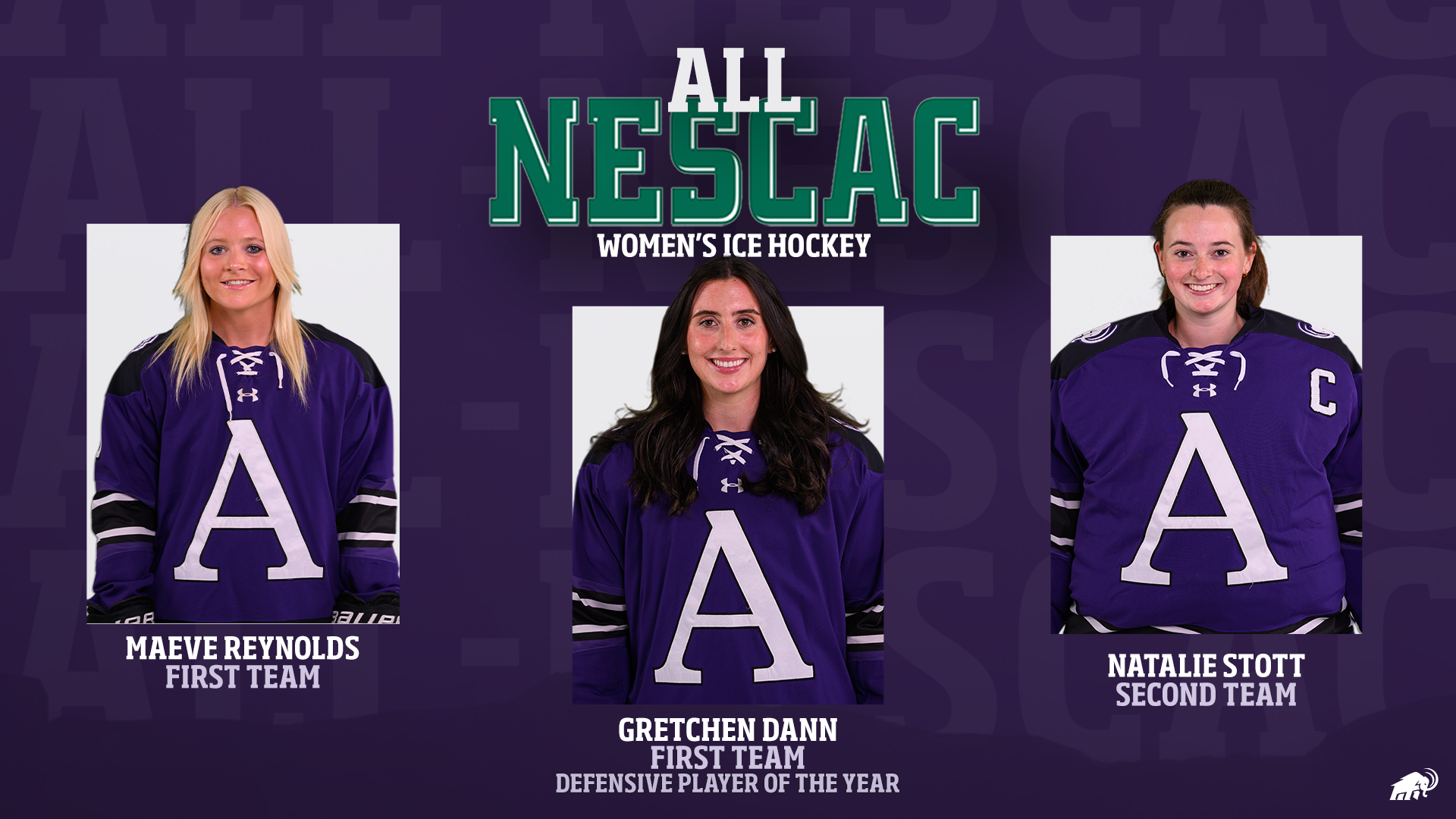 W Hockey 25-26 All-NESCAC Rotator