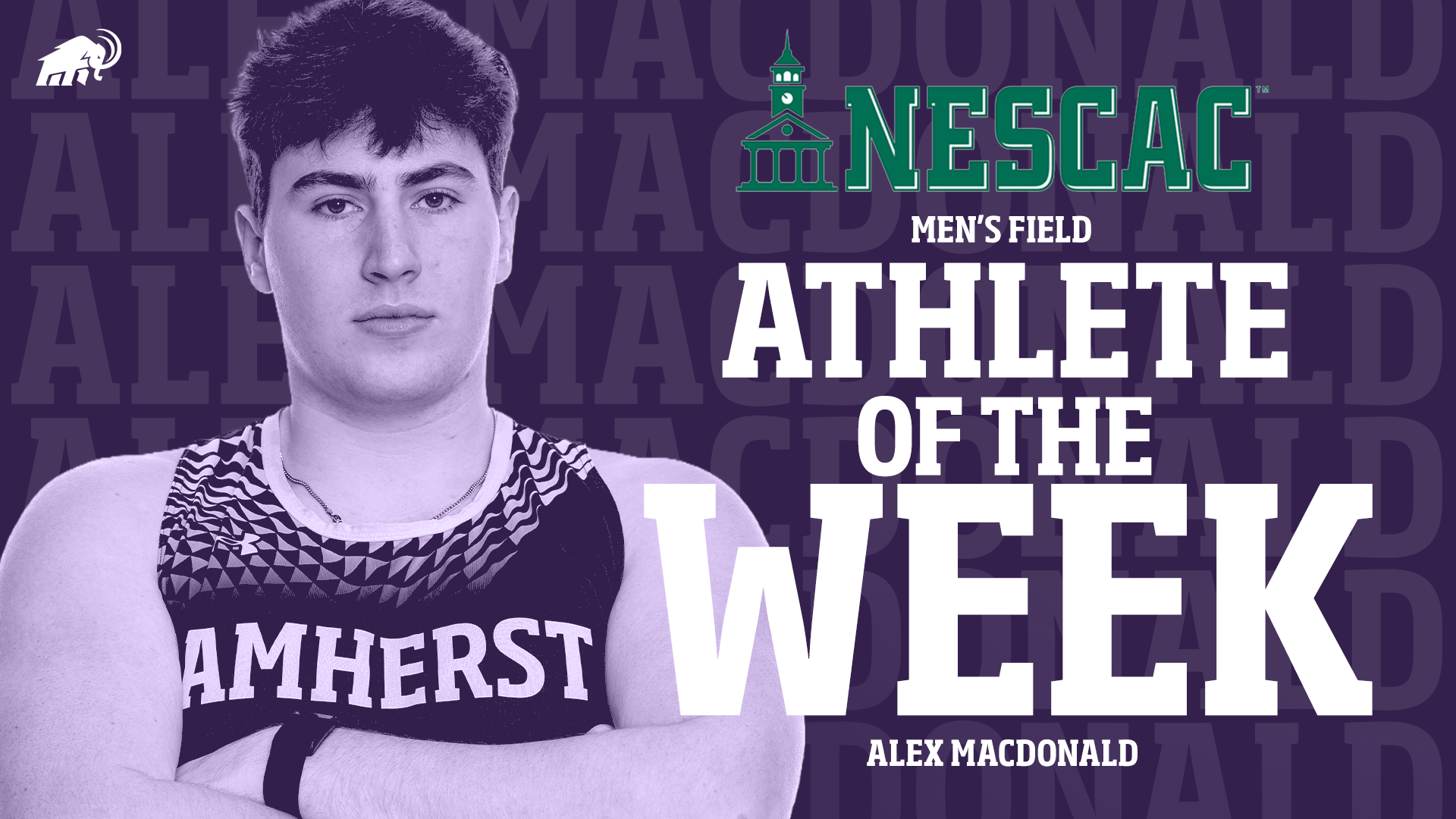 MTF MacDonald NESCAC POW