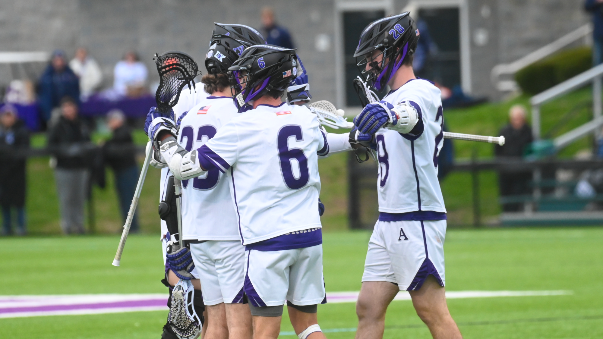 Men's Lacrosse Celebration