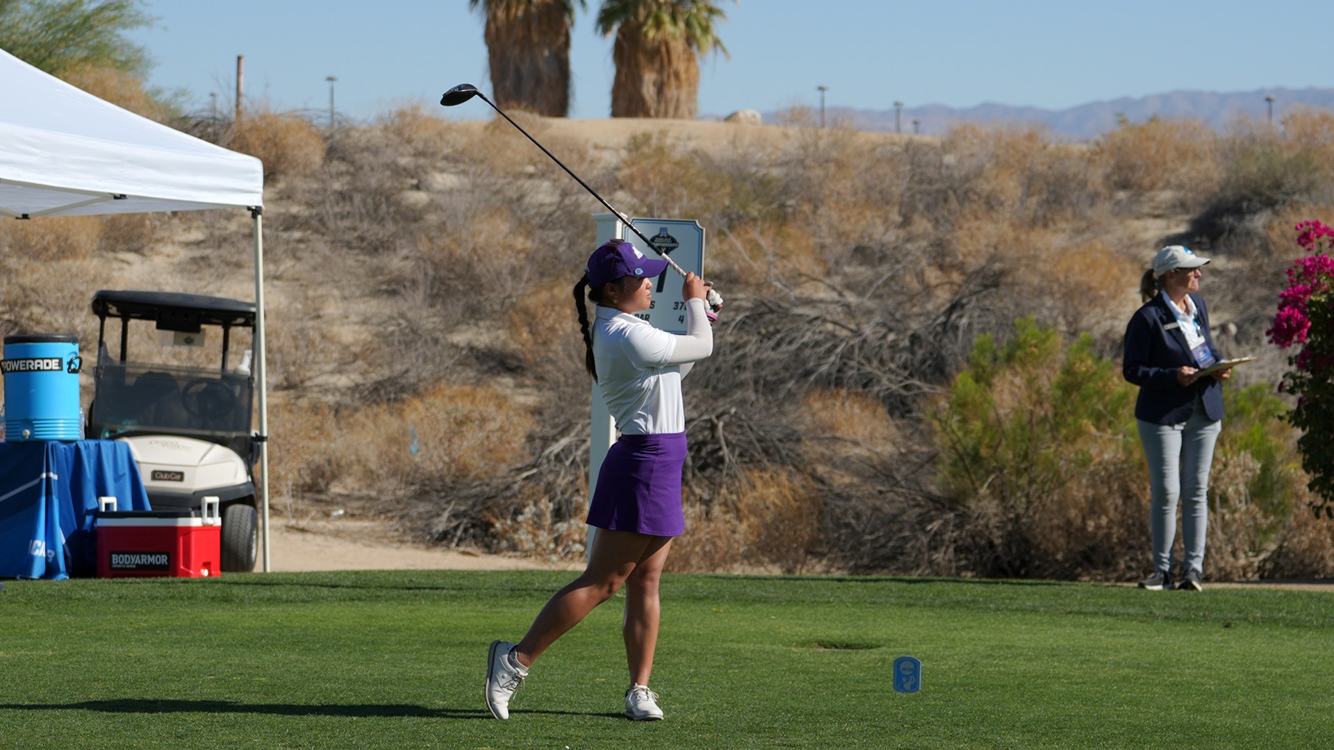 WGOLF NCAAs Day 1 Tee Shot