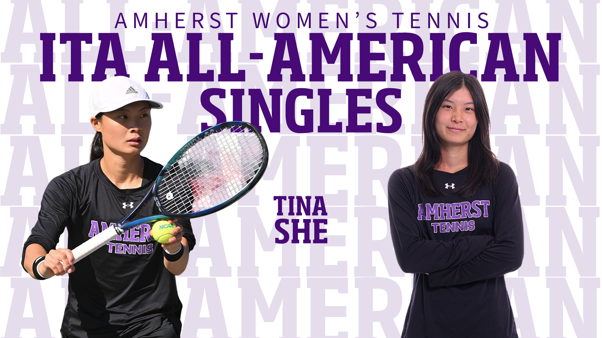 Tina She All-American