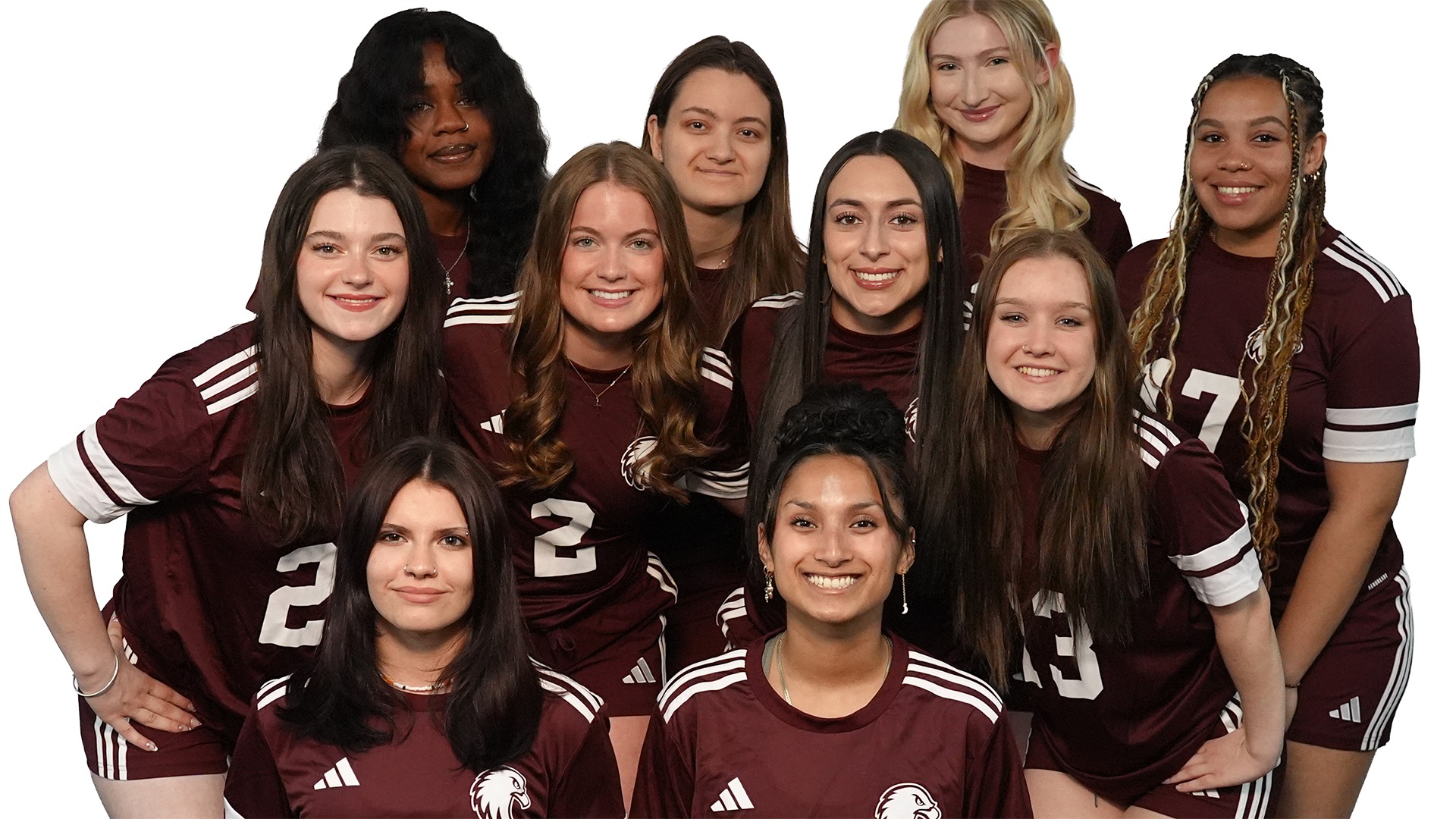 2025-26 Augsburg flag football team photo.