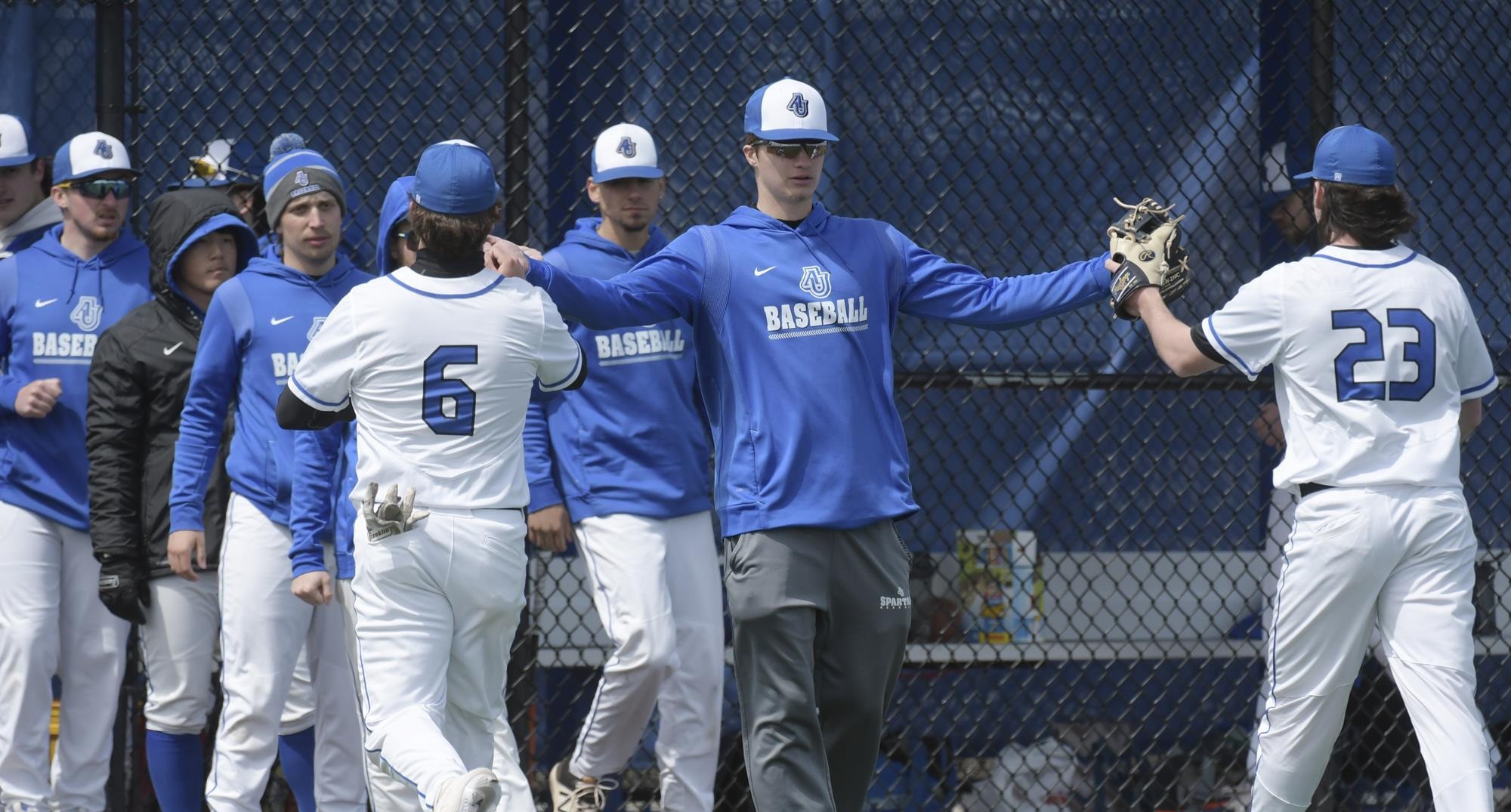 Complete game shutouts lead to AU sweep of Sabres Aurora University