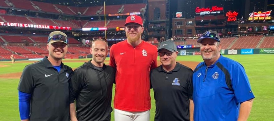 Roycroft with Cardinals