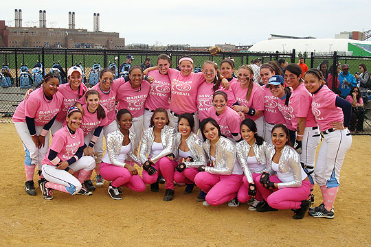 Softball Team - Think PInk Day - March 24, 2012