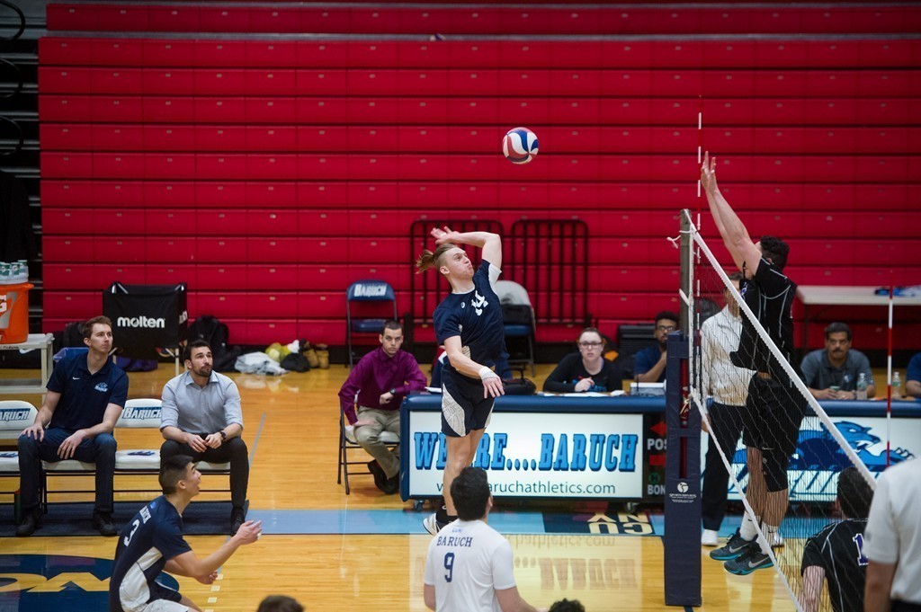 Thomas Leslein 2016 Men's Volleyball Baruch College Athletics