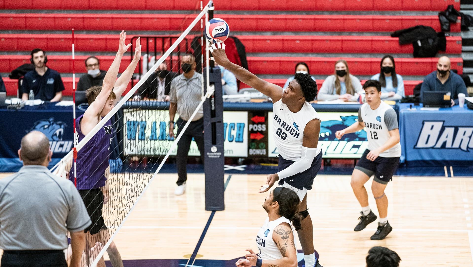 Akil Vaughn 2023 Men's Volleyball Baruch College Athletics