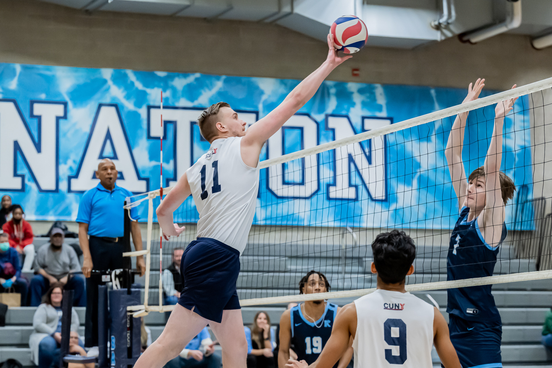 Michael Higgins 2023 Men's Volleyball Baruch College Athletics