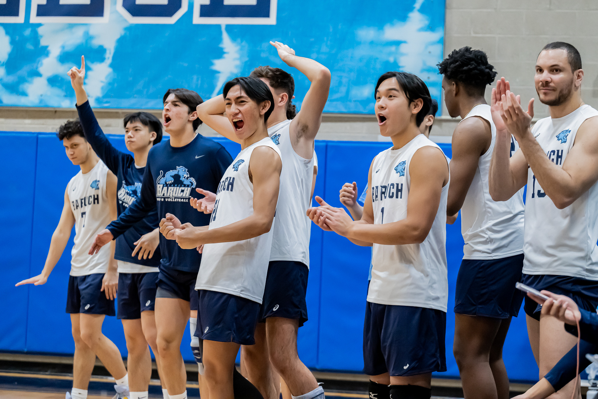 Men's Volleyball Sweeps Medgar Evers; Bearcats Now 71 in CUNYAC