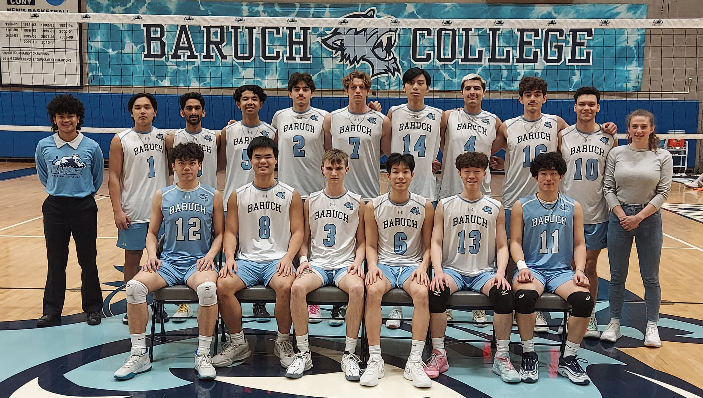 Men's Volleyball Wins CUNYAC Regular Season Title, Win Streak Reaches