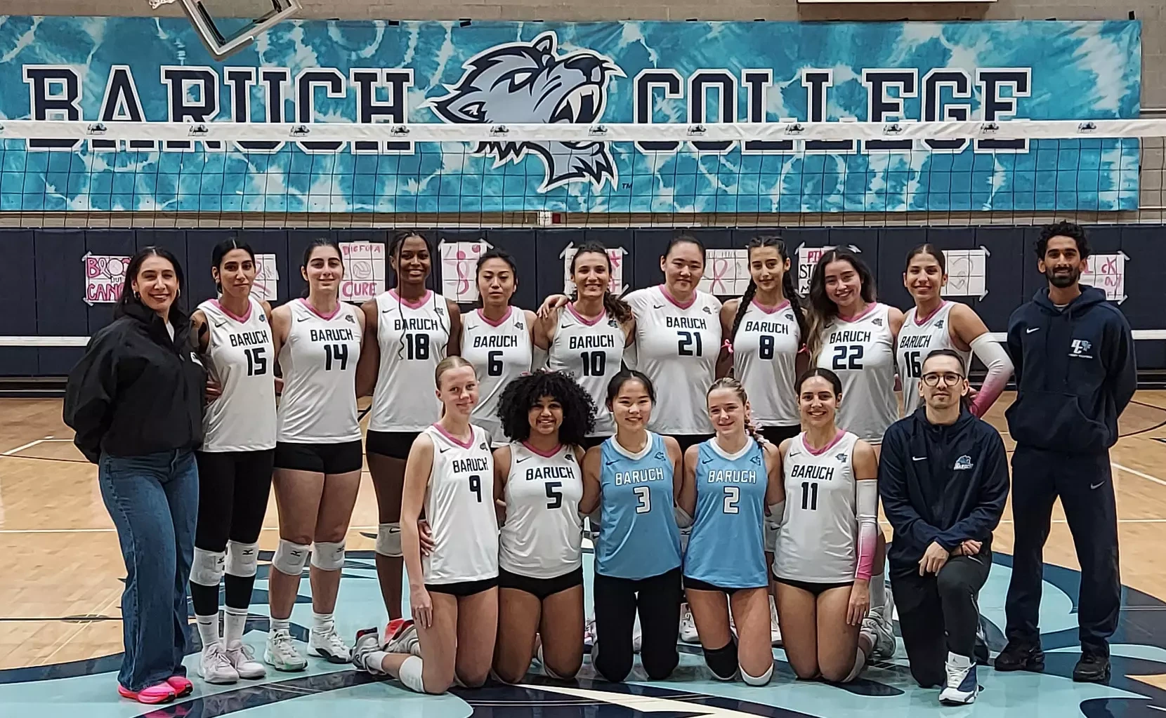 2025 Baruch Women's Volleyball Team Picture