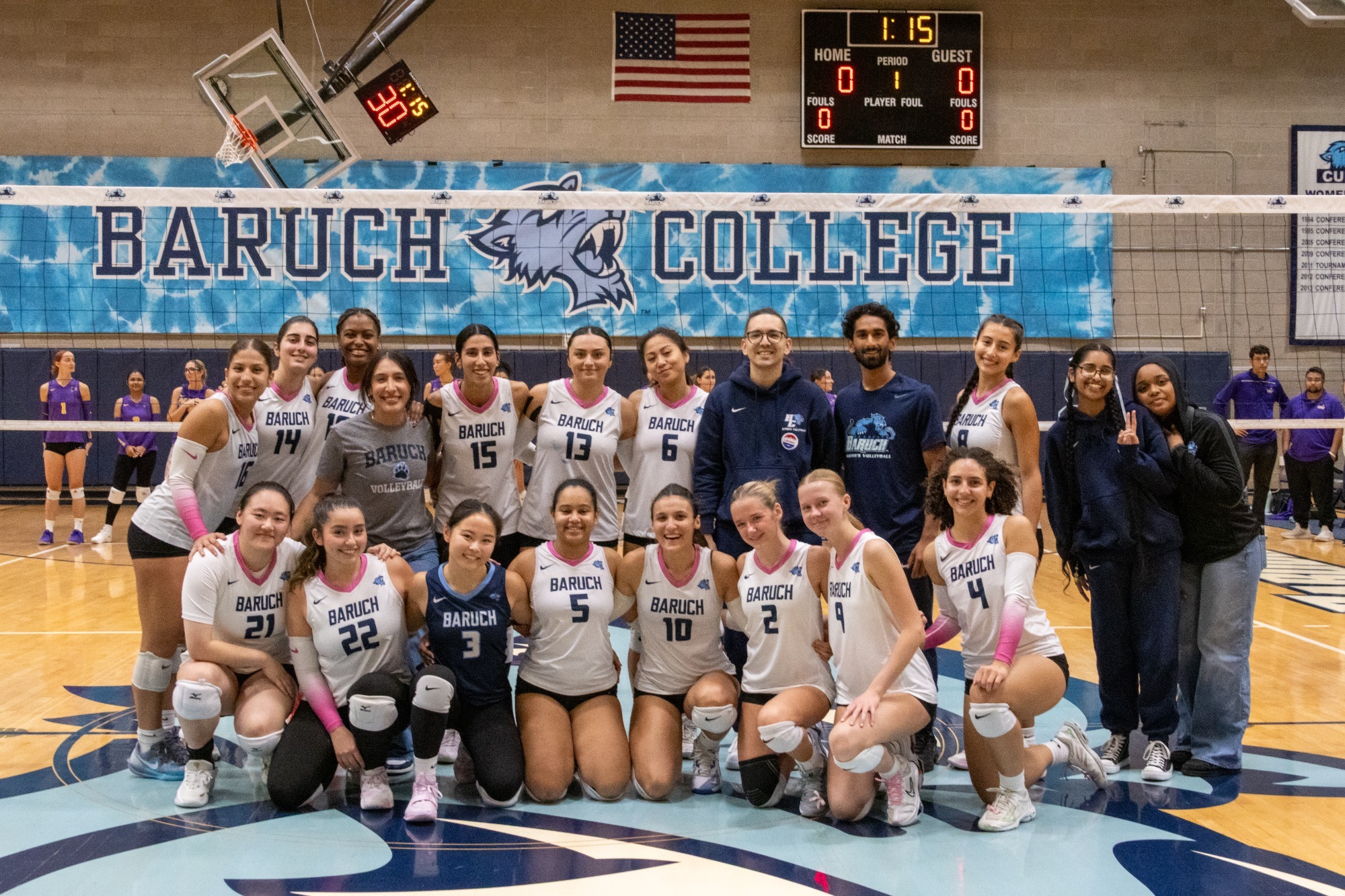 2025 Women's Volleyball on Bearcats Appreciation Night