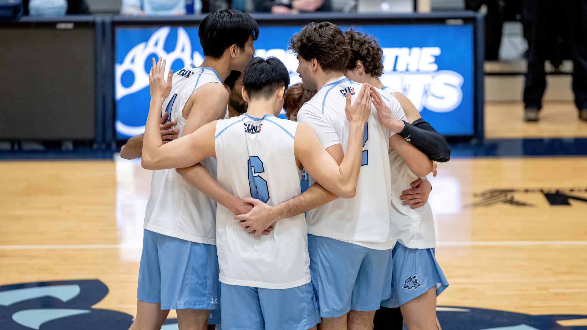 2025 Men's Volleyball Huddle