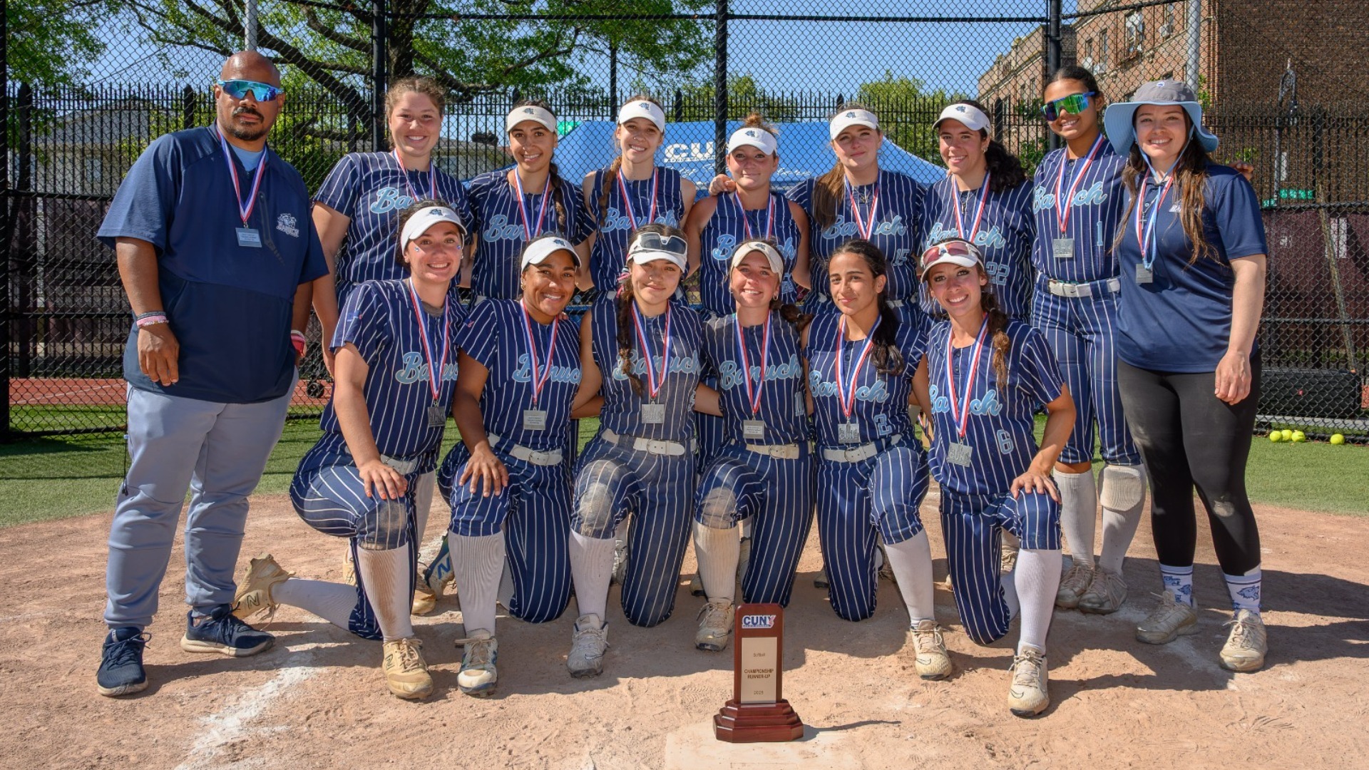 2025 Baruch Softball - CUNYAC 2nd Place 