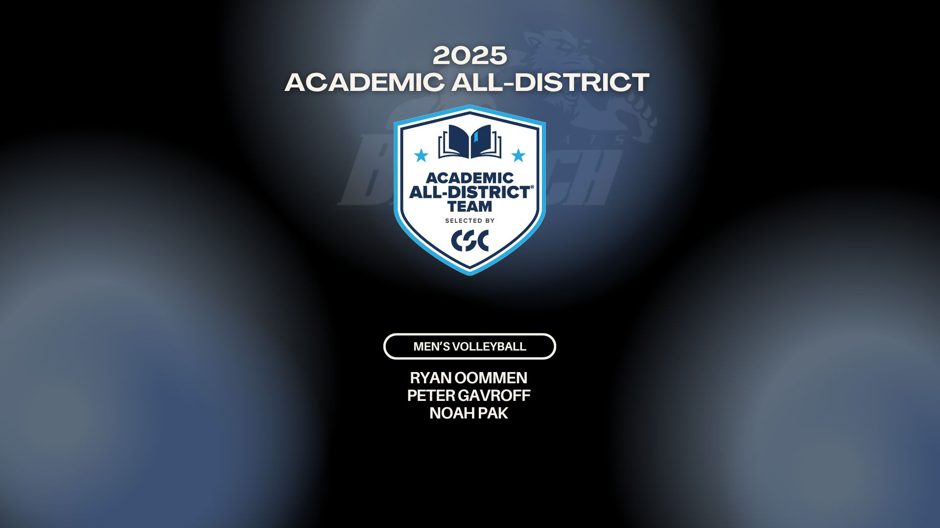 2025 College Sports Communicators Men's Volleyball