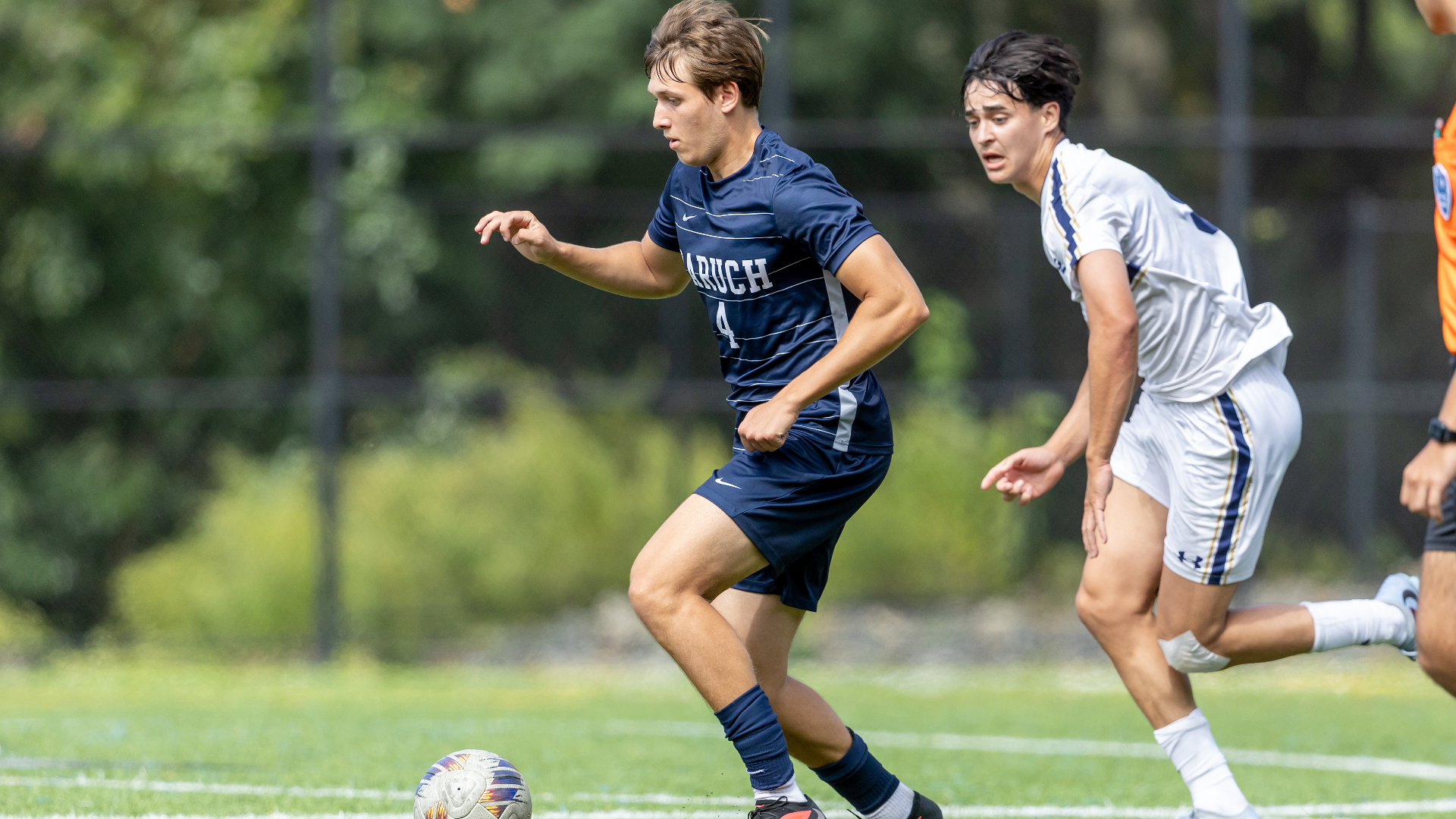  Ignacio Cutello-Edgar in action against Mount Saint Vincent.
