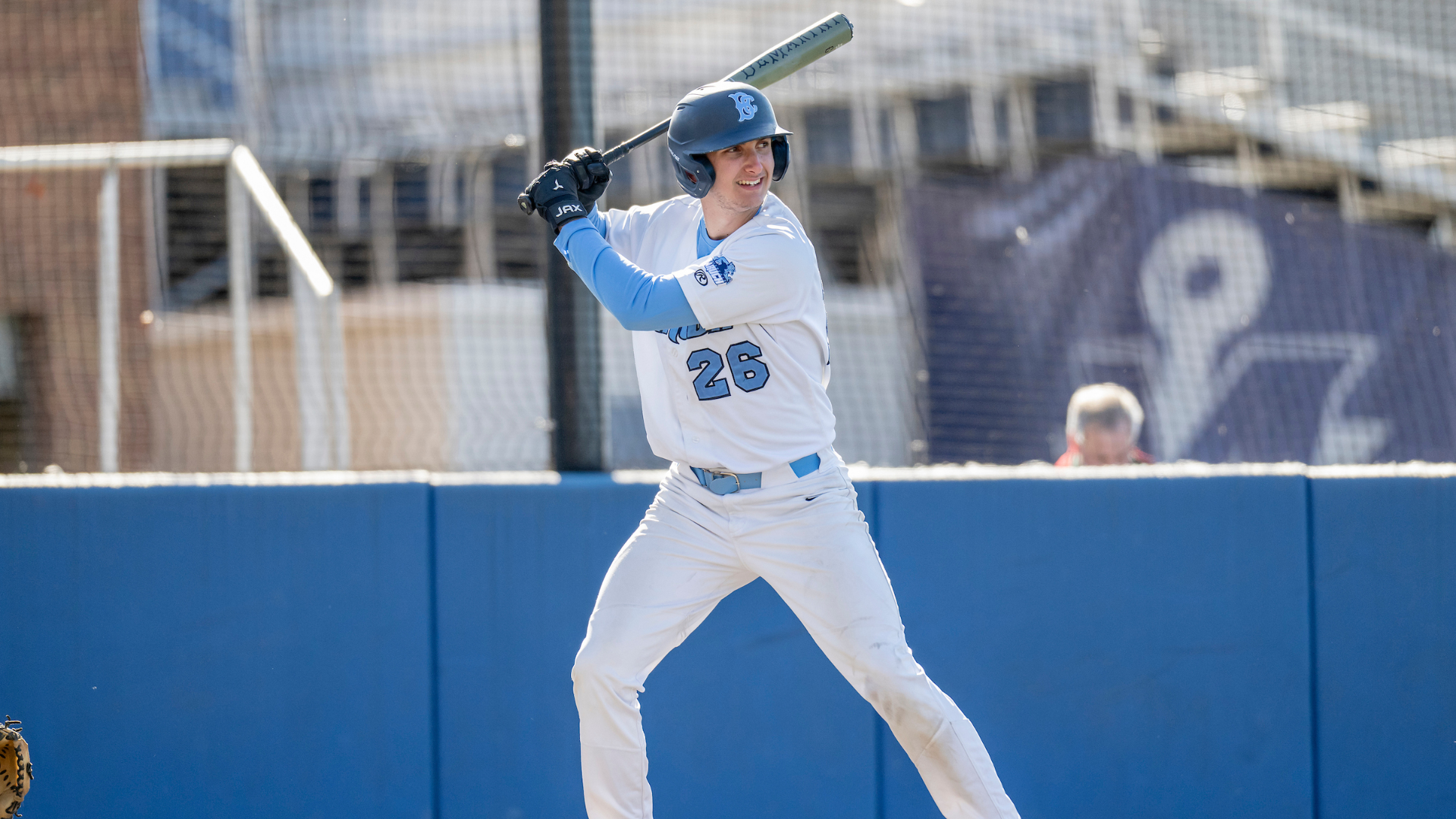   Giuseppe Buffolino up to bat for the Bearcats.