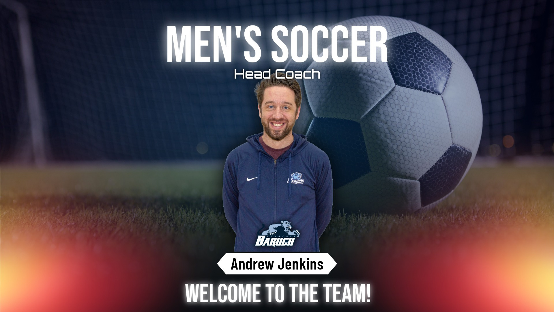 Baruch Appoints Andrew Jenkins as New Head Men's Soccer Coach 