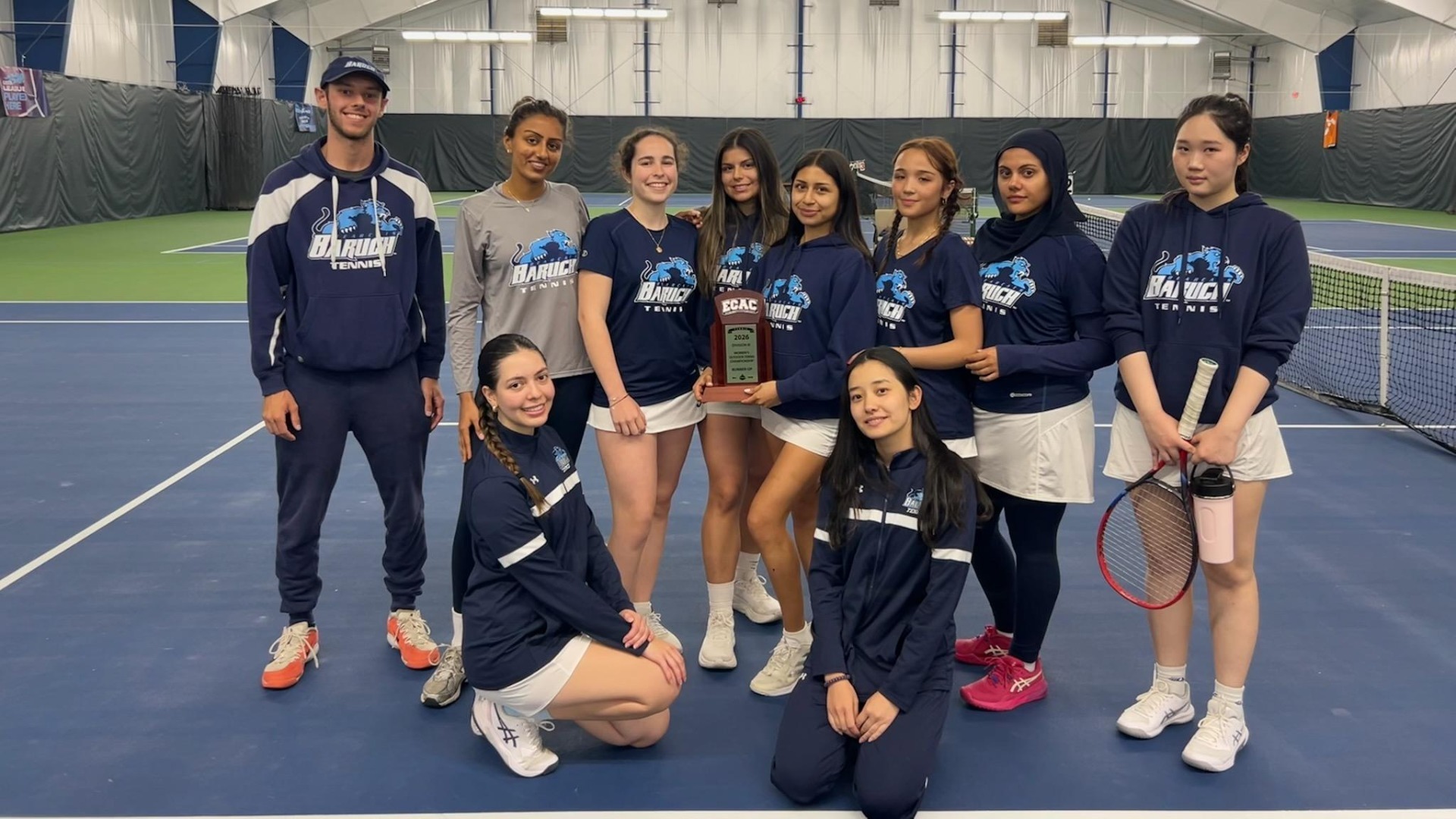 Women's Tennis finishes in second place at the ECAC Division III Championship. 