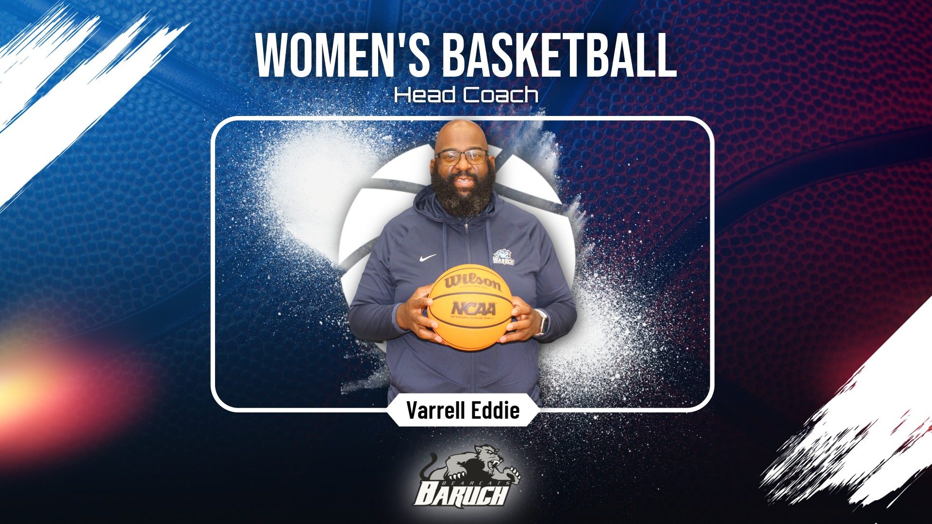 Varrell Eddie, New Women's Basketball Head Coach