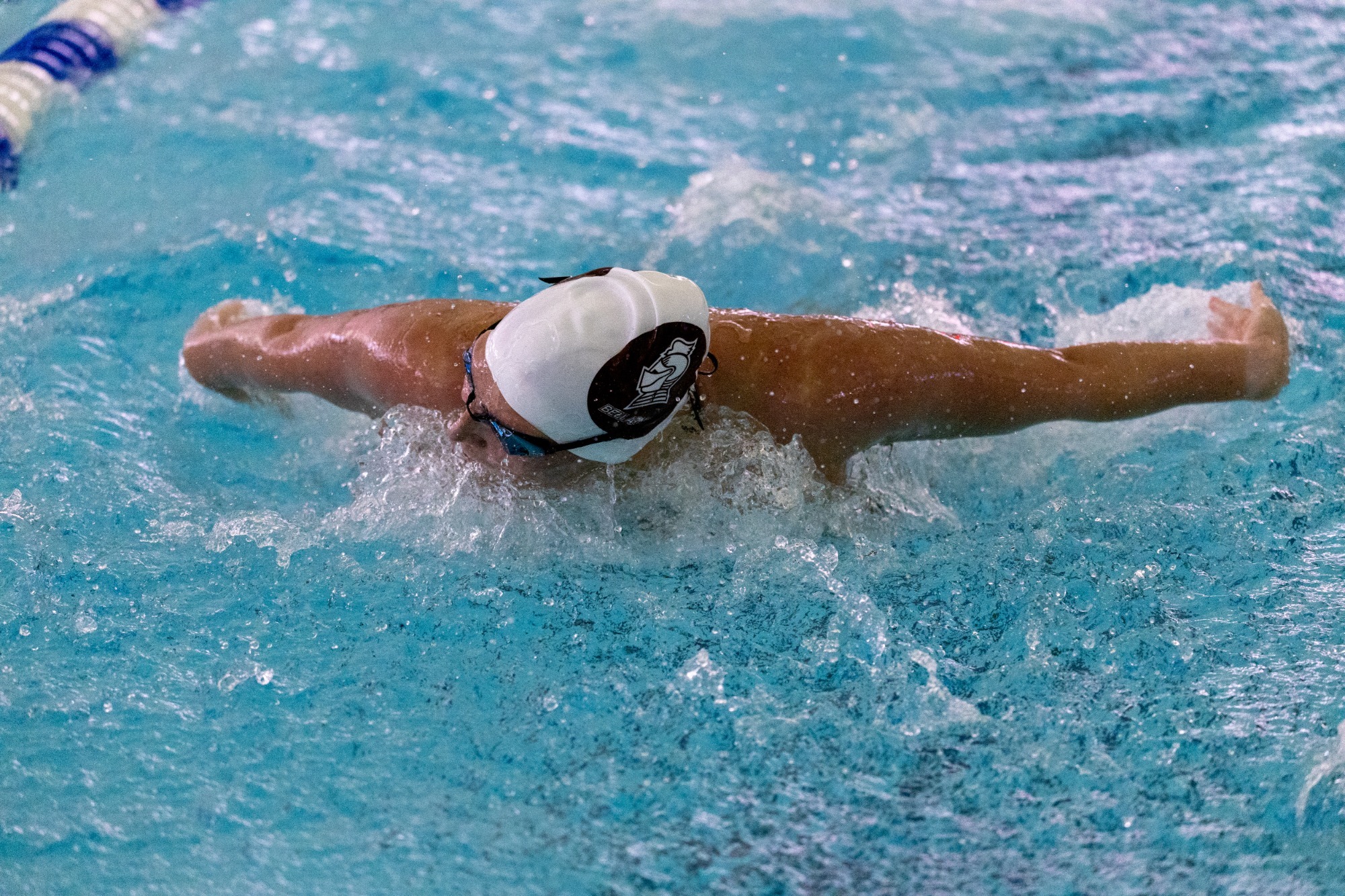 Swimmer at 2023-24 EIU-Valpo tri-meet