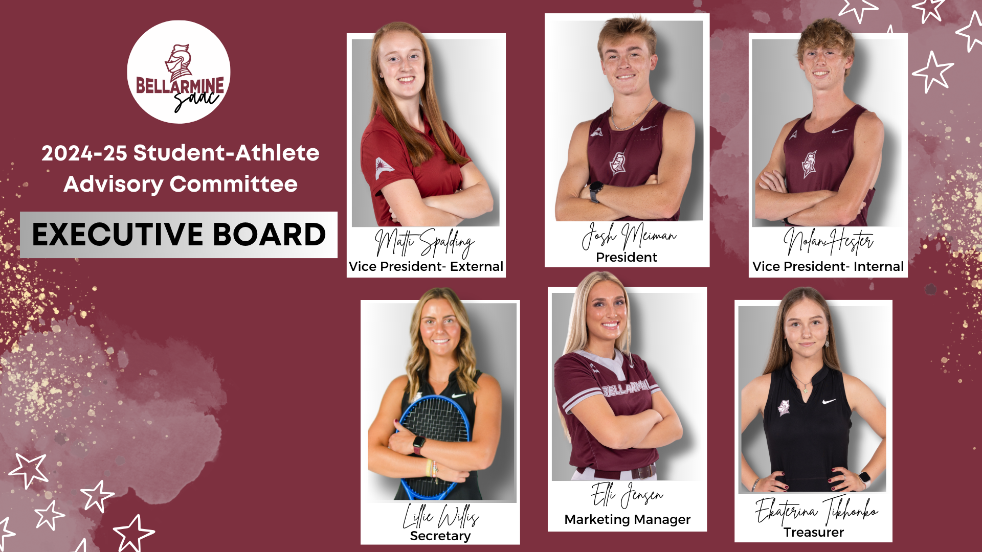 2024-25 SAAC Executive Board
