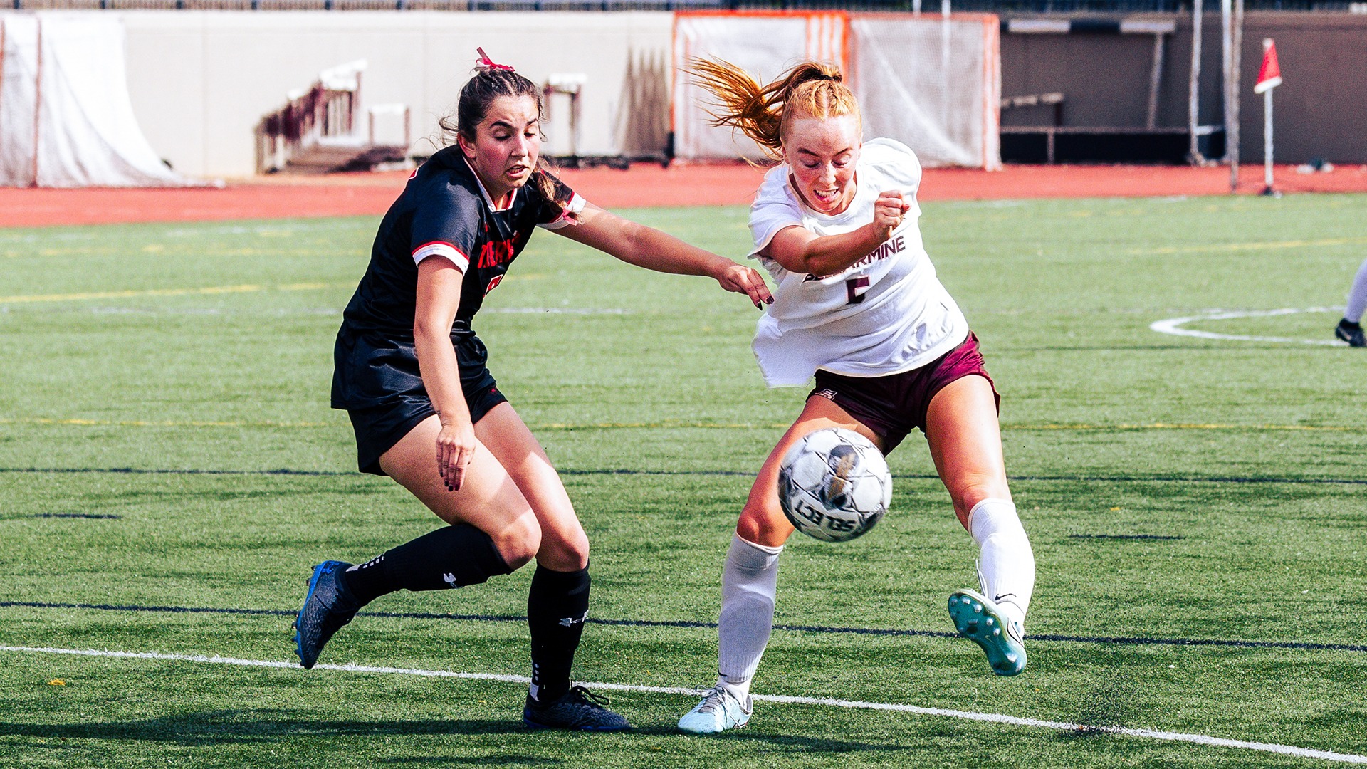 Lucy von Stefenelli takes a shot against Austin Peay.