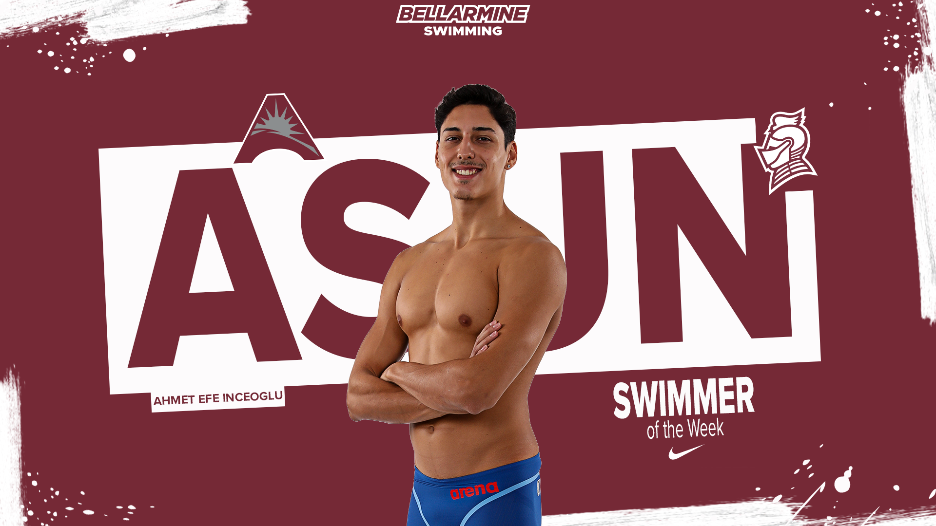 Ahmet Efe Inceoglu named ASUN Swimmer of the Week 11/18