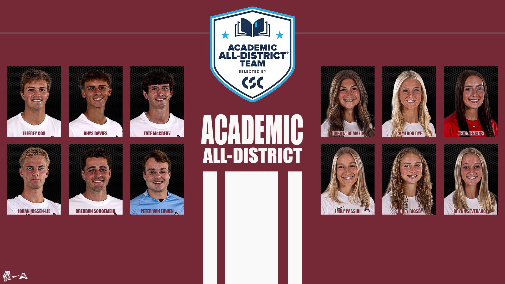 CSC Academic All-District