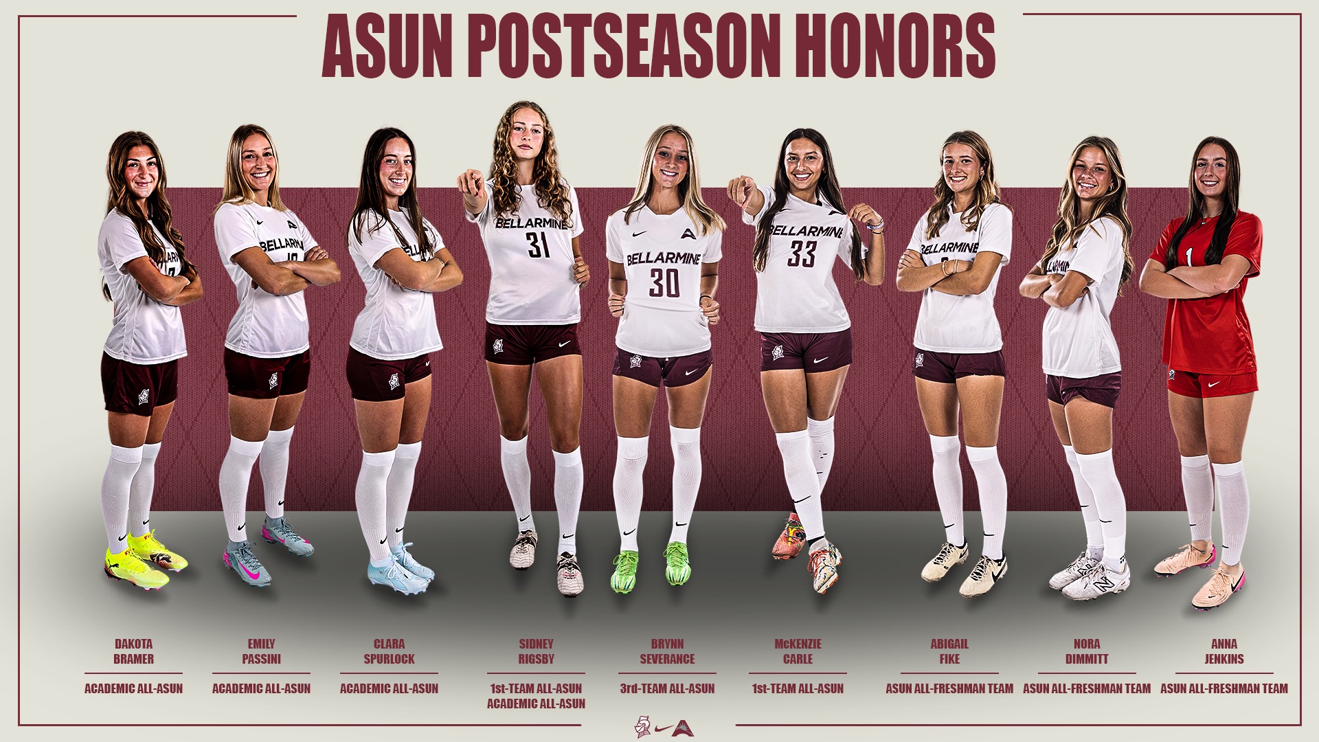 REVISED 2025 ASUN WSOC Postseason Awards