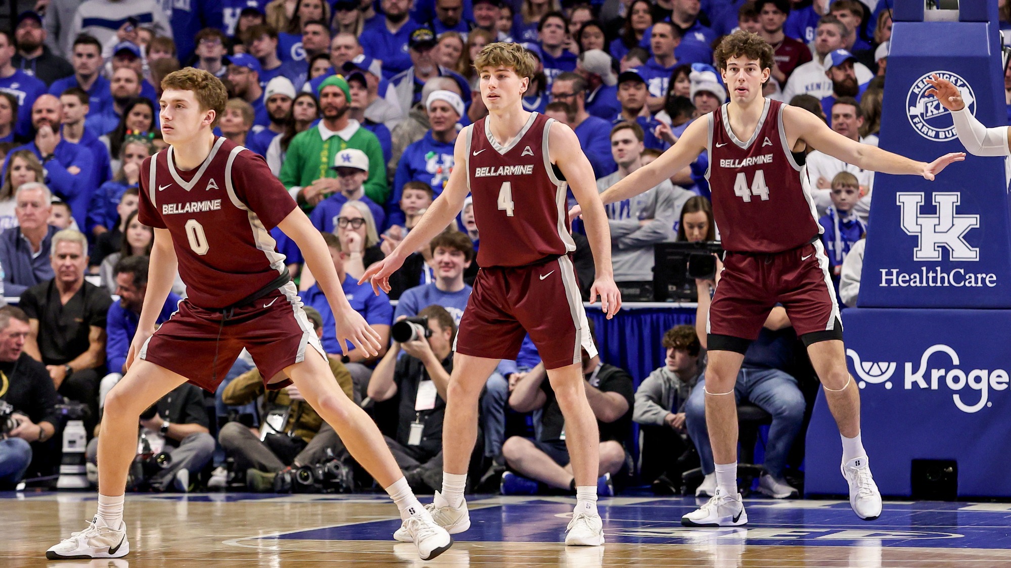 Tommy Clark, Grant Neal and Jacob Wassler at Kentucky