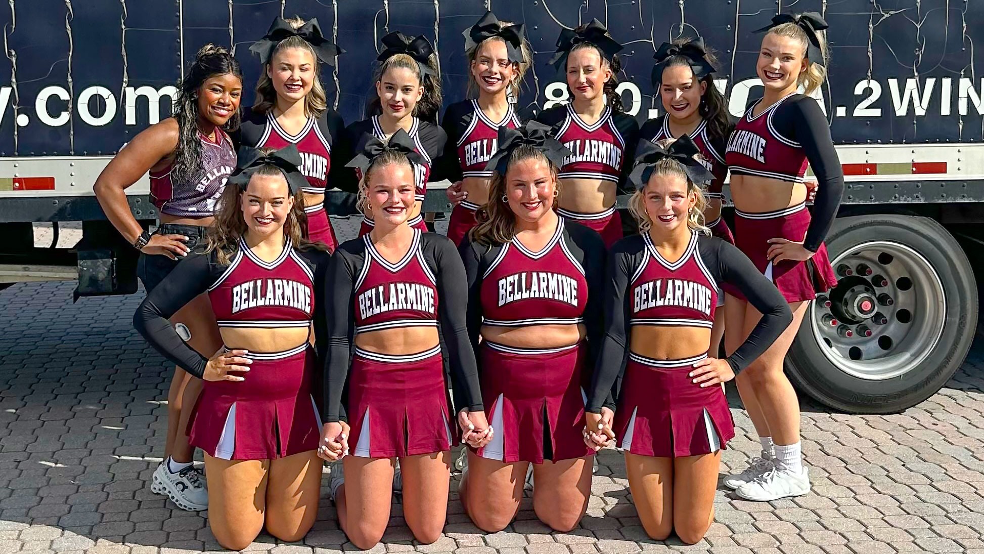 Cheerleading at Nationals group photo