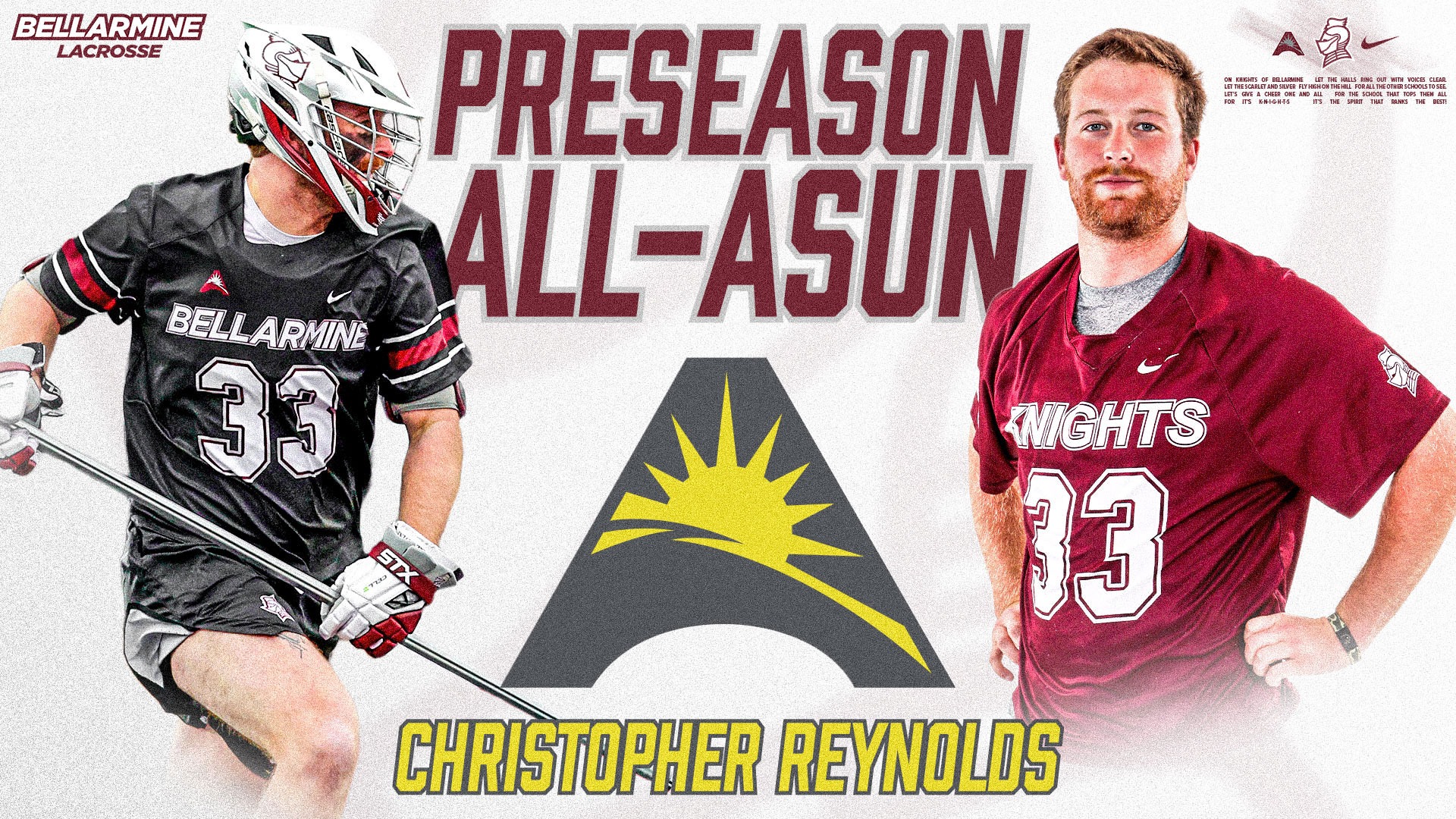 Christopher Reynolds Preseason All-ASUN 16x9