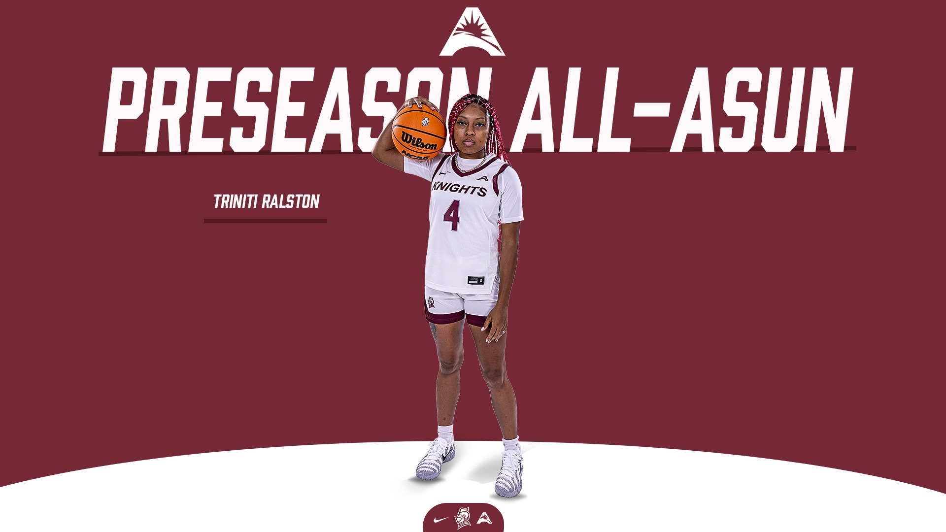 Triniti Ralston was named to the Preseason All-ASUN Team.