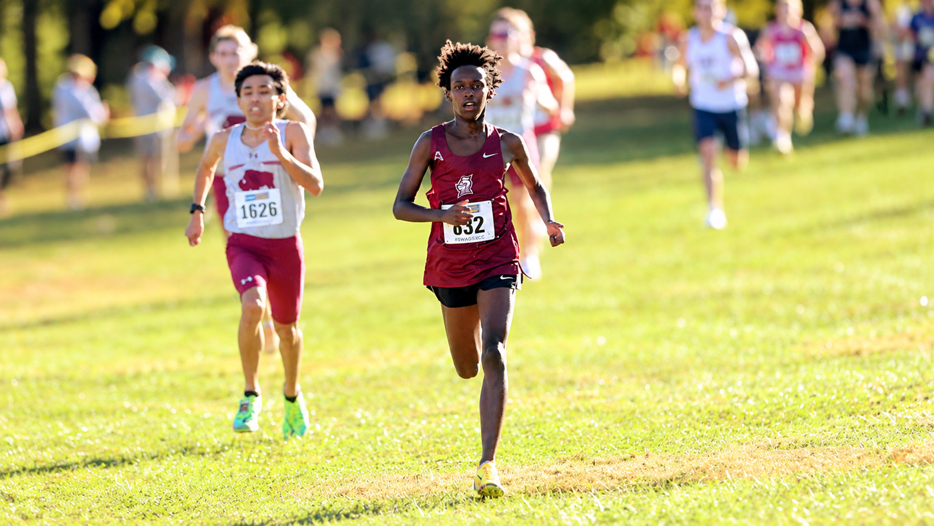 Salah Farah placed 8th in the Gold Race at the Swags Louisville XC Classic.
