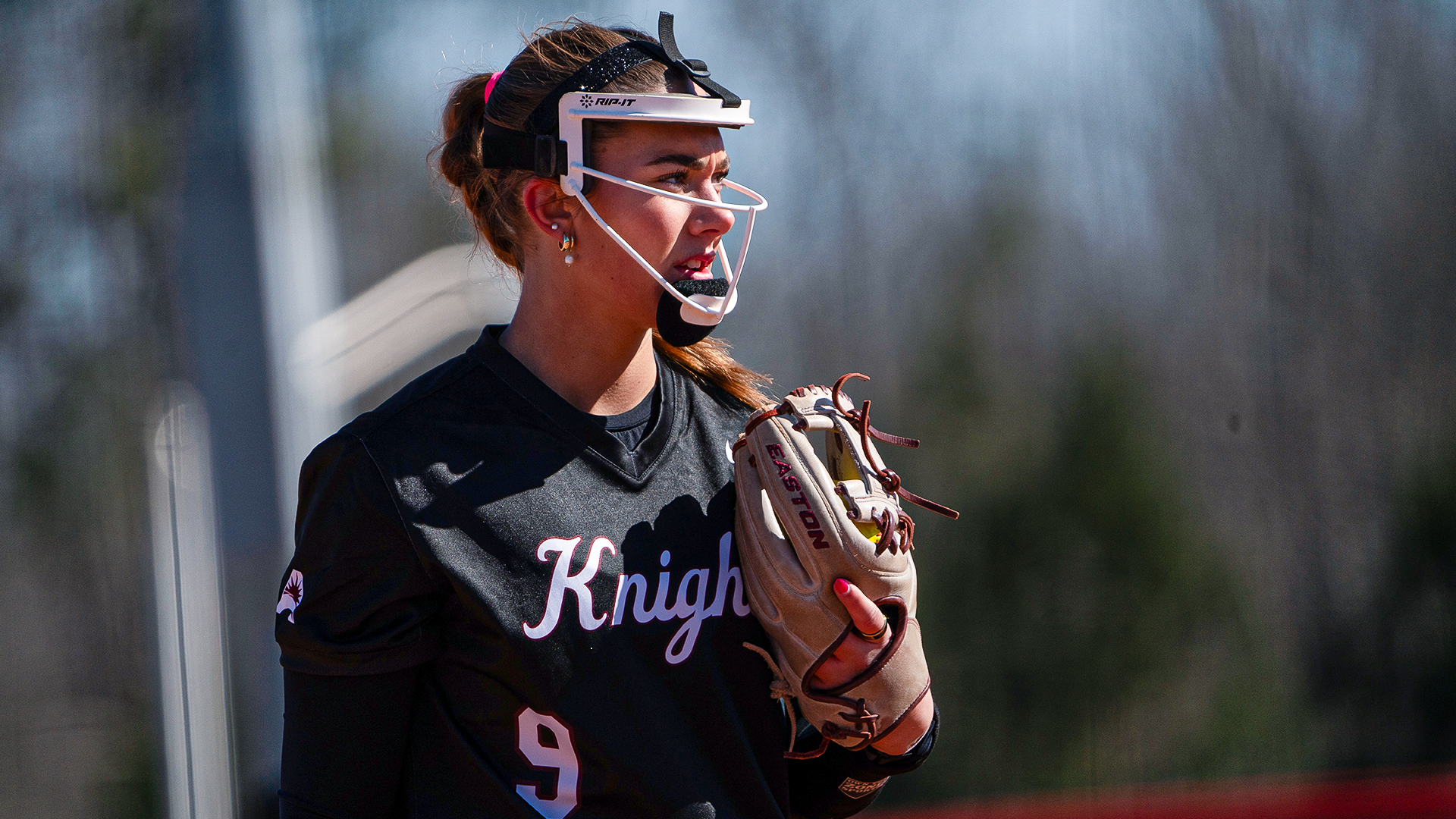 Makenzie Cowburn on the rubber at the UWG Opening Weekend Event