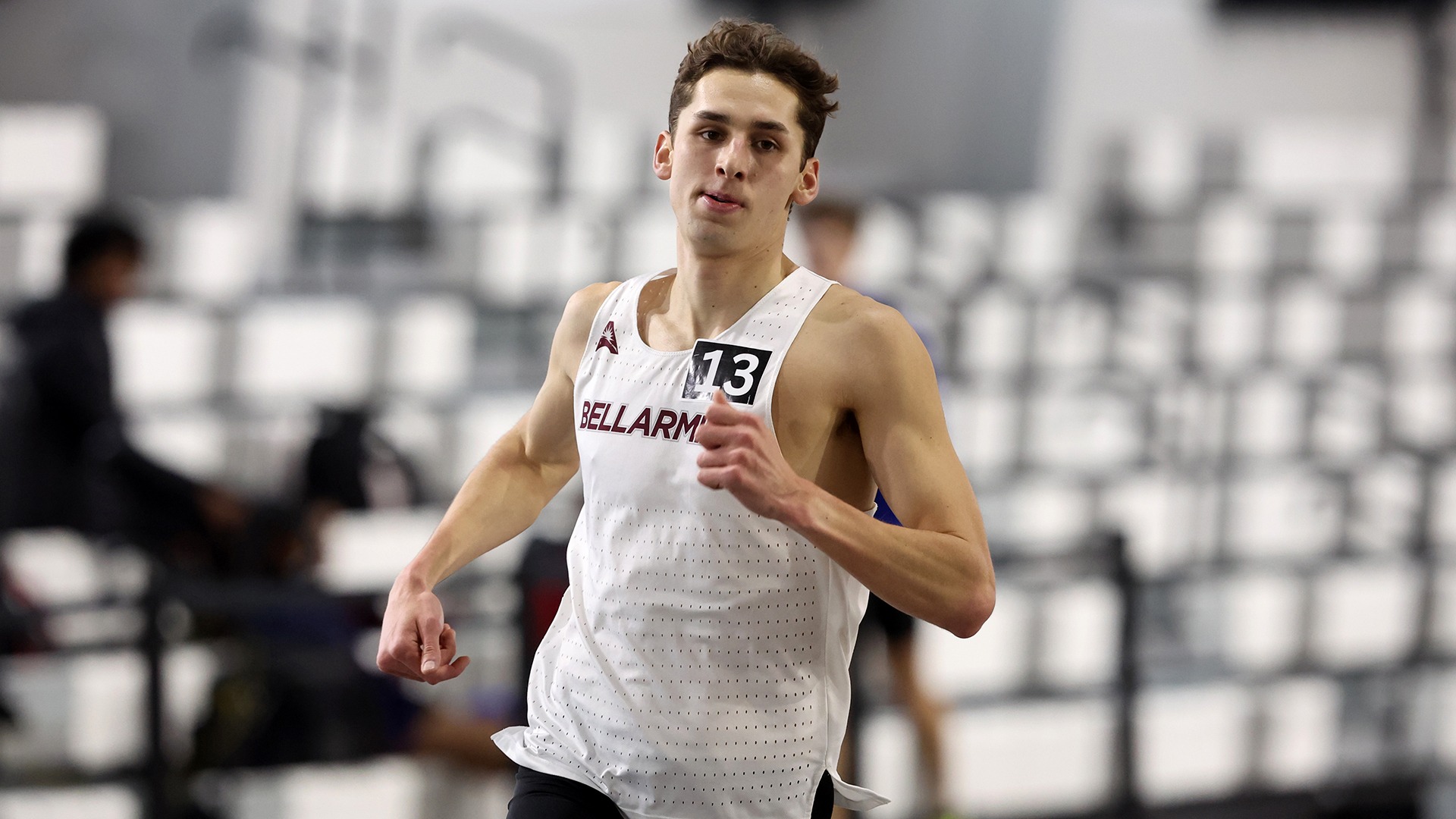 Alex Hooten placed first in the mile at Notre Dame's meet.