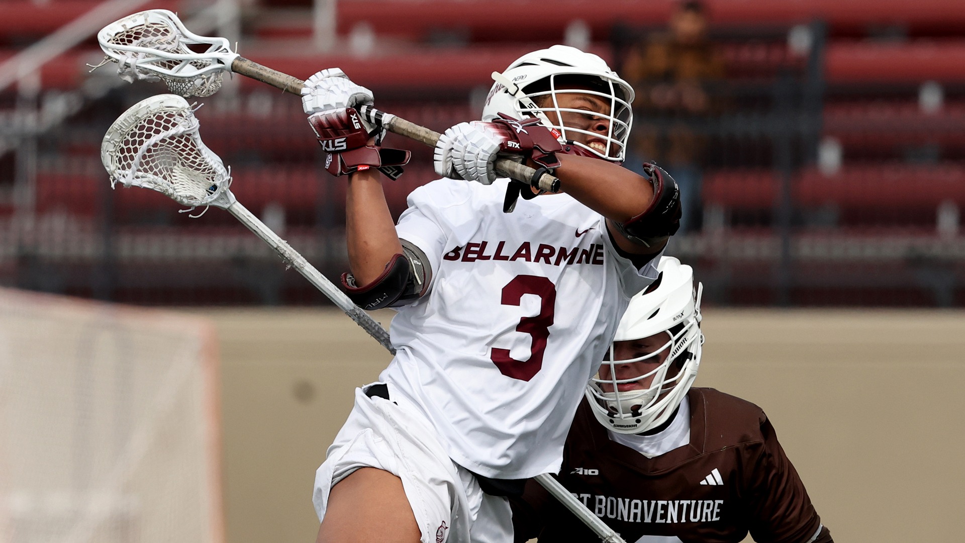 Ty Washington unleashes a shot against St. Bonaventure.