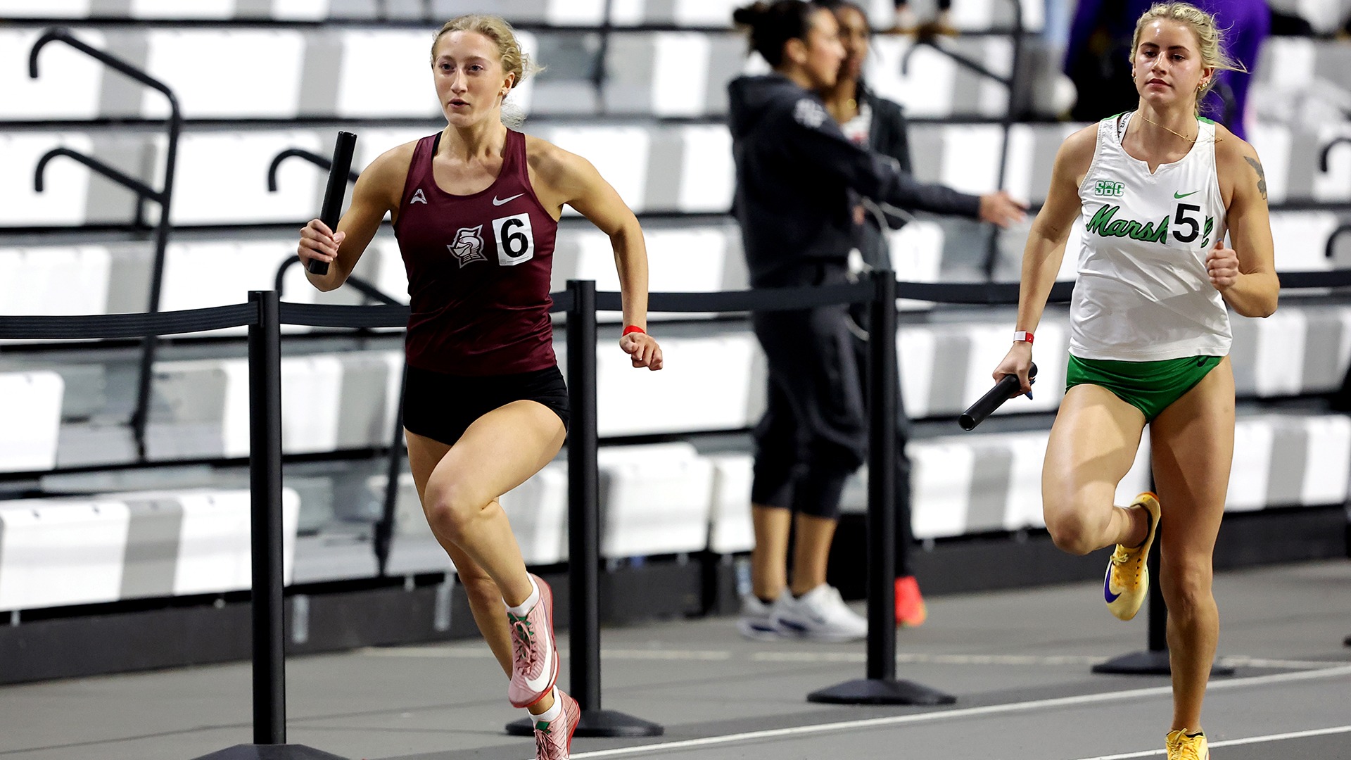 Kate Alvis competes at the Bellarmine Open.