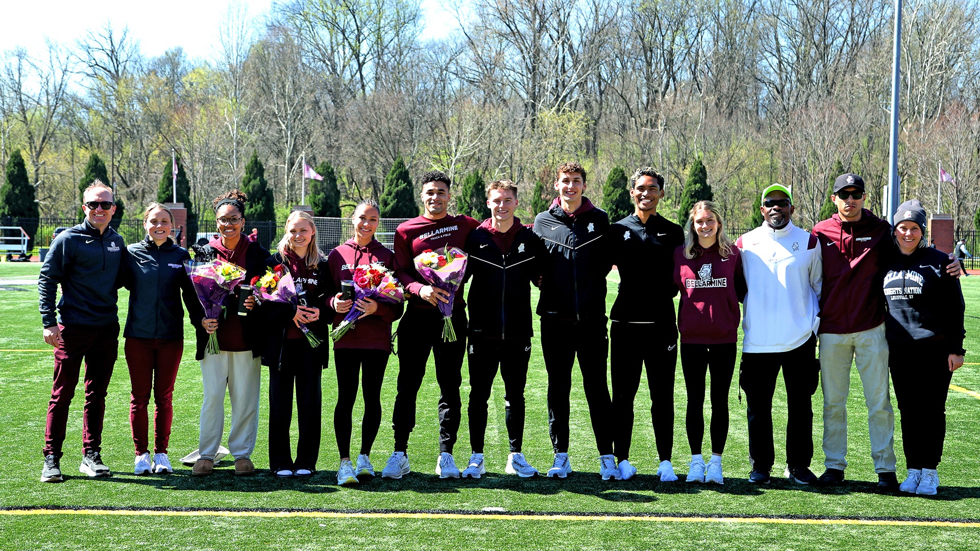 Track and field celebrates its 2026 Senior Day.