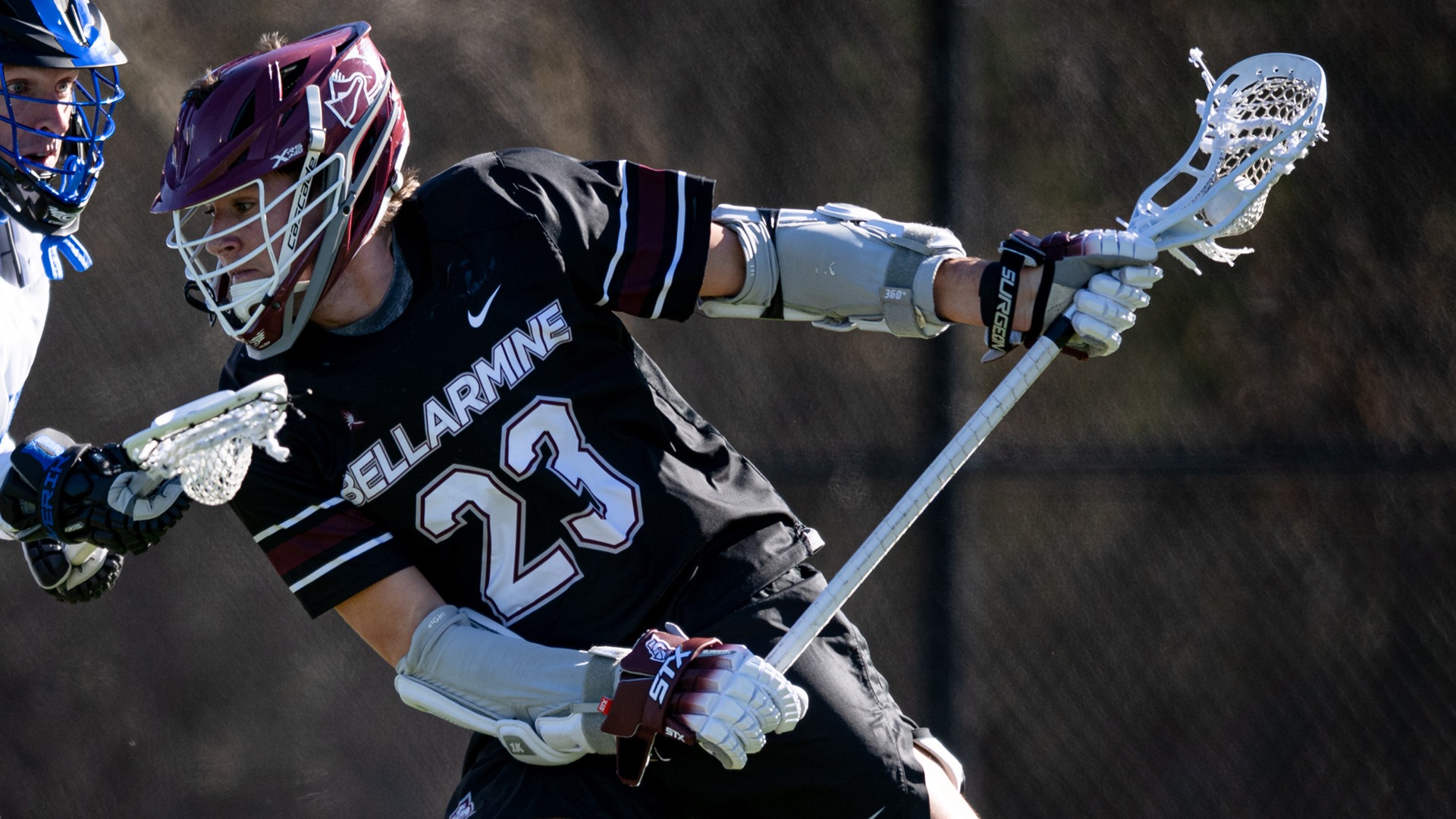 John Alie makes his move against Duke.