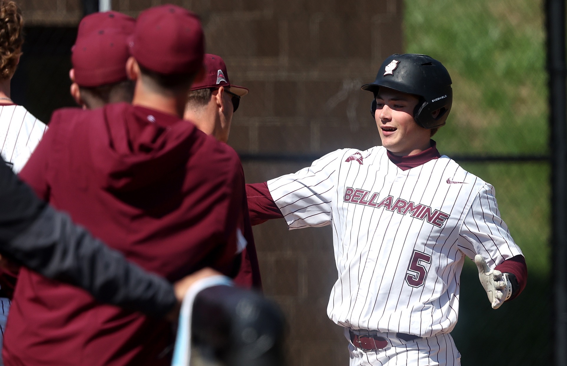 Akers Score into dugout 