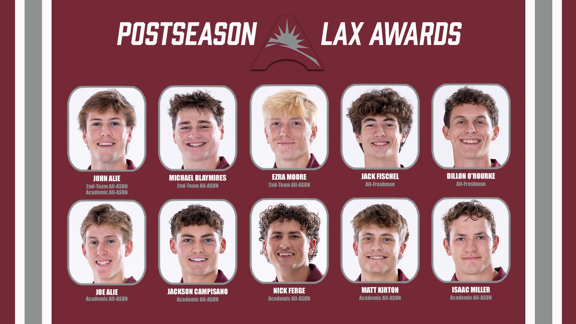 2026 ASUN Postseason Lacrosse awards