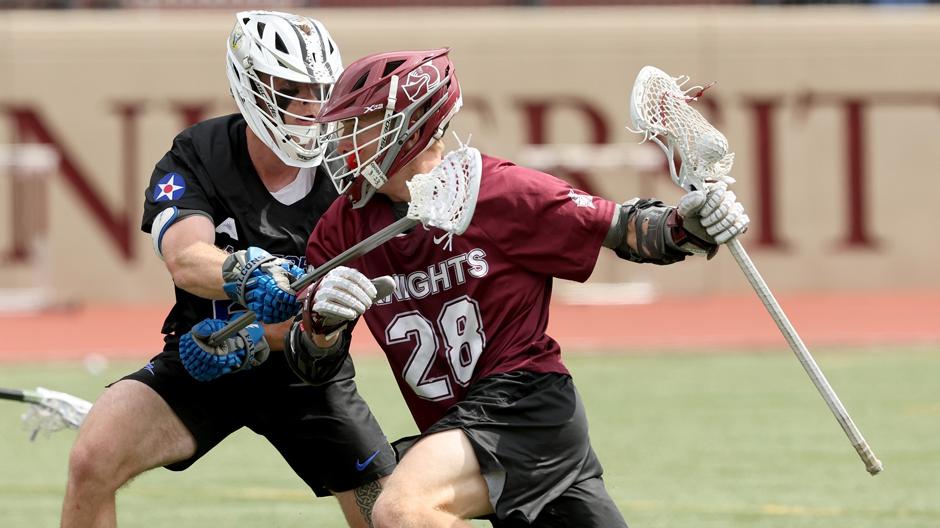 Ezra Moore attacks against Air Force.