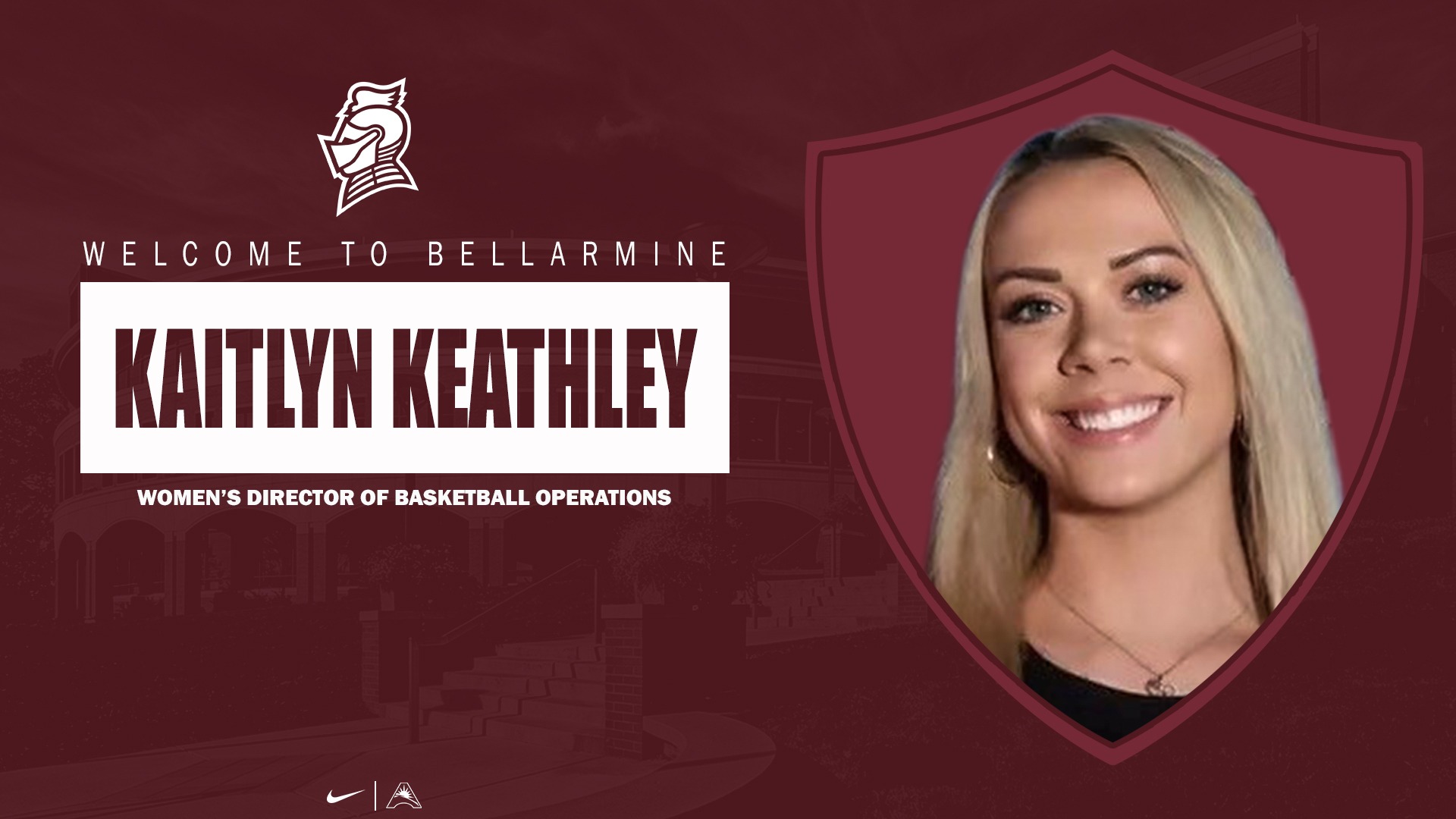 WBB director of basketball operations Kaitlyn Keathley